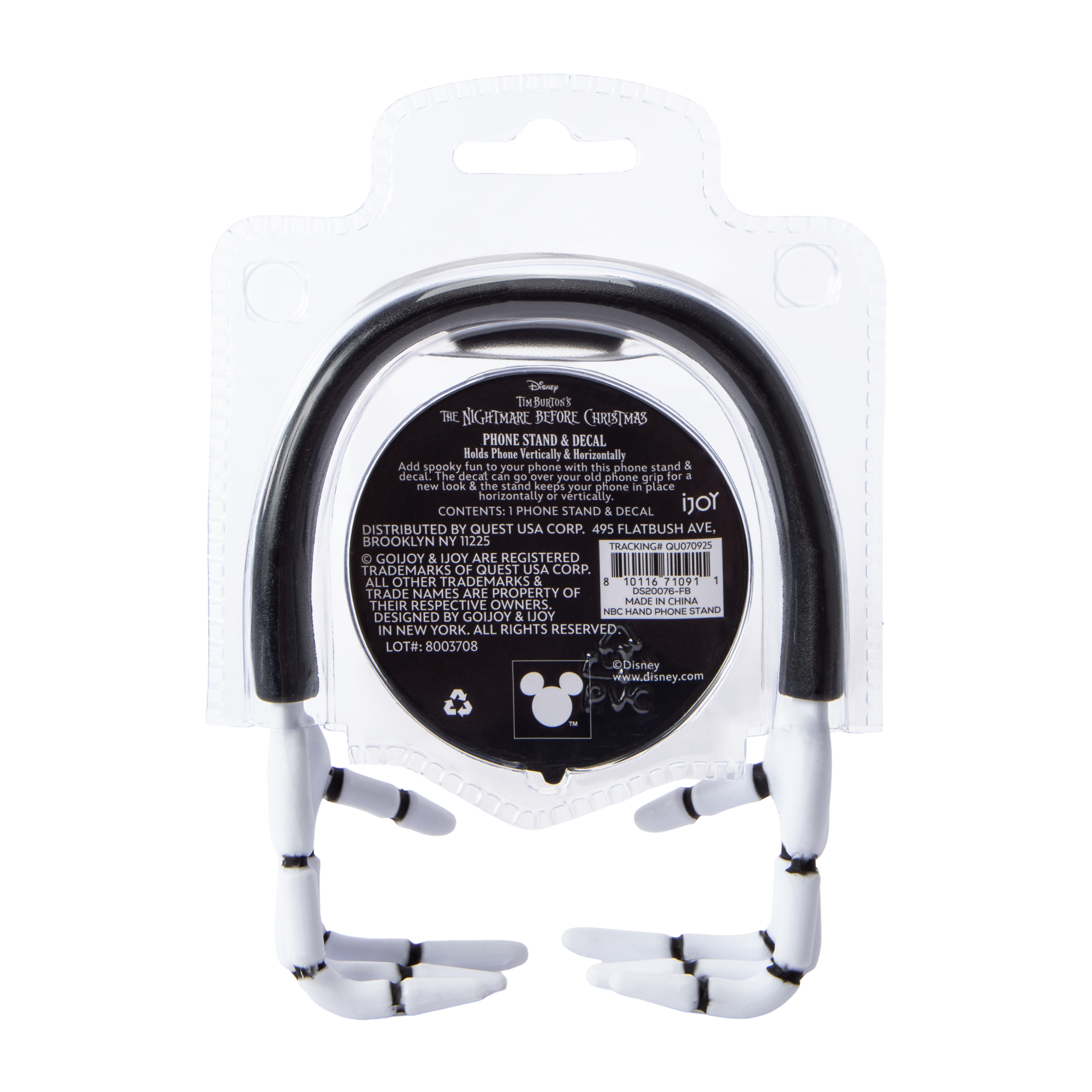 Disney Tim's Burton's The Nightmare Before Christmas Phone Stand & Decal