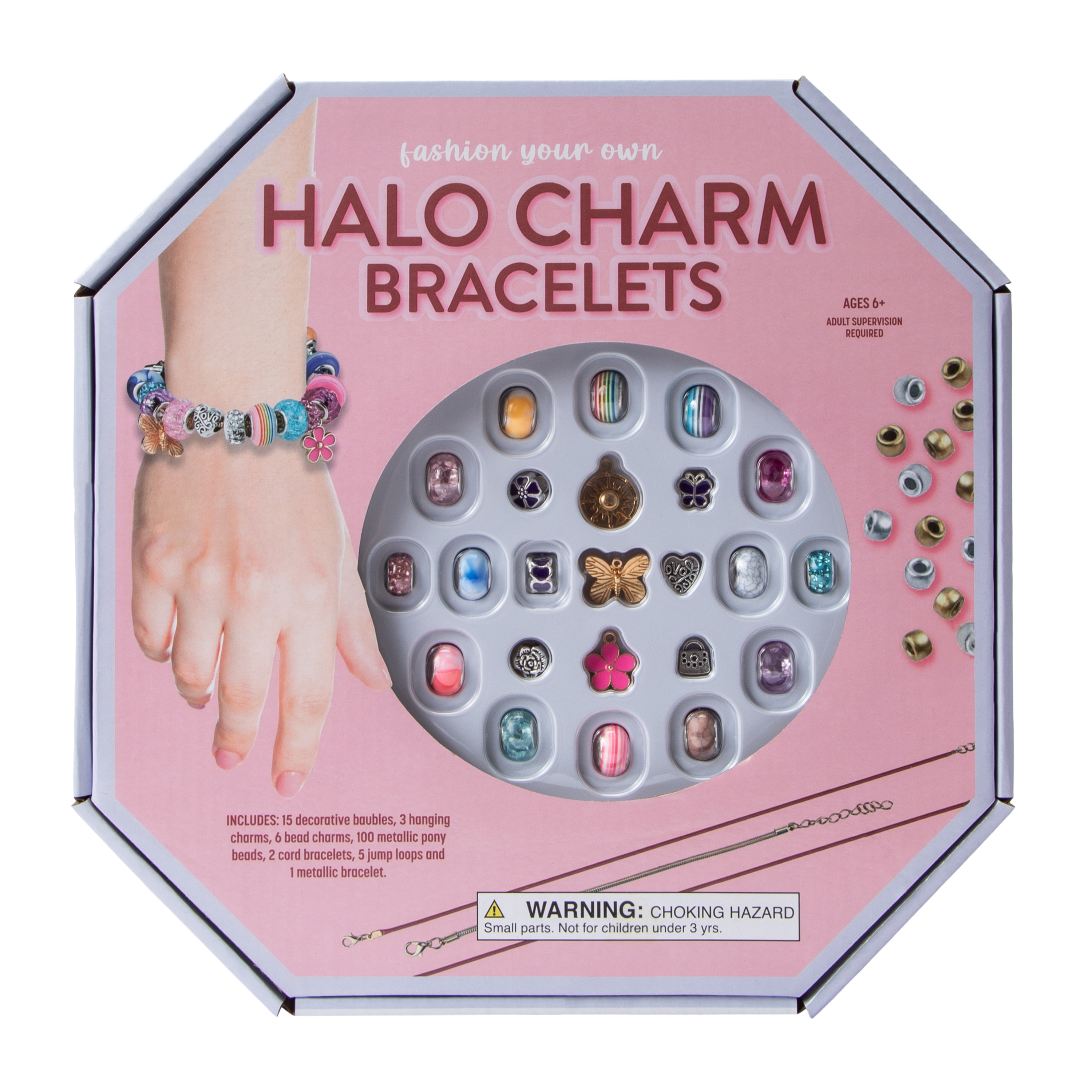 Halo Charm Bracelets Set