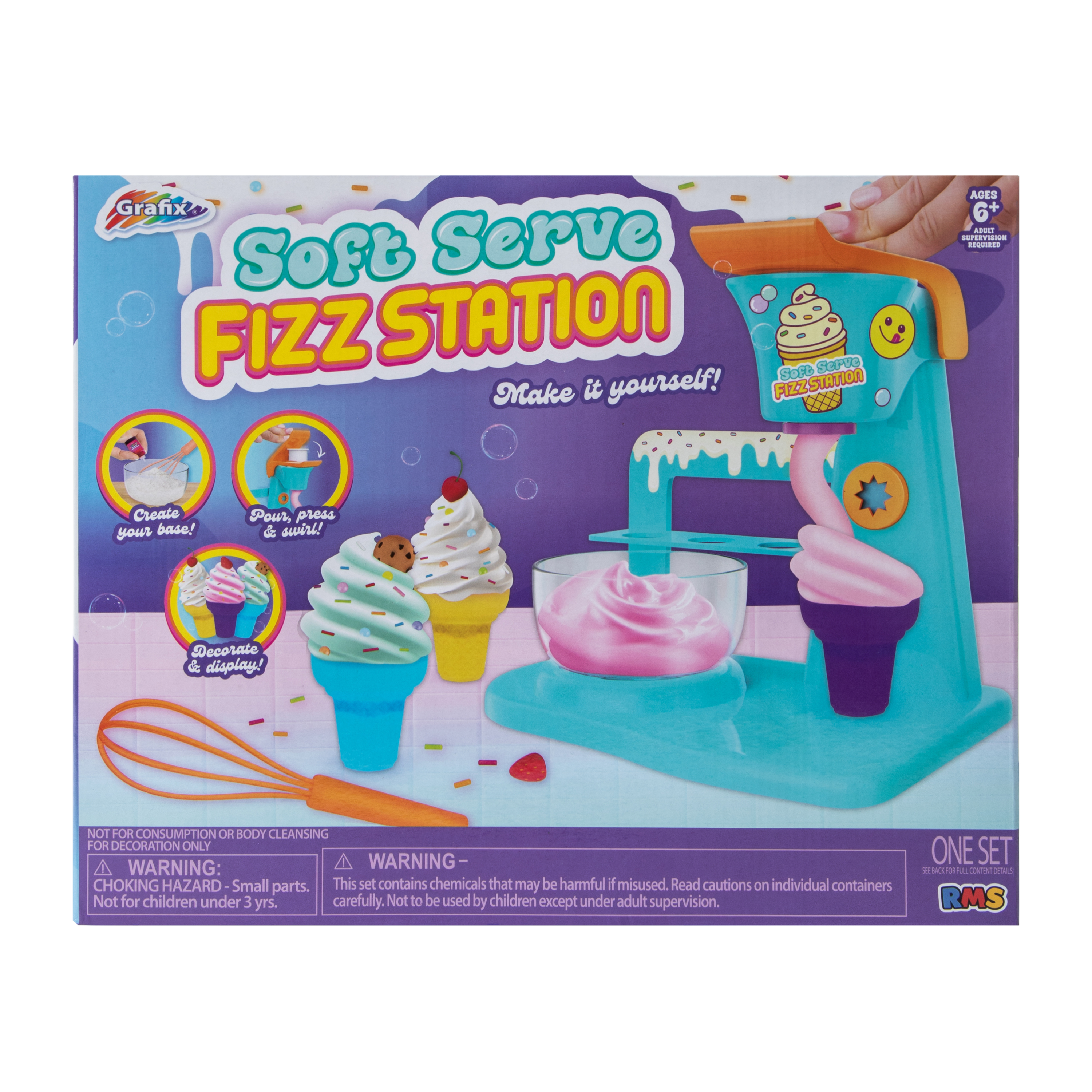 Grafix® Soft Serve Fizz Station Set