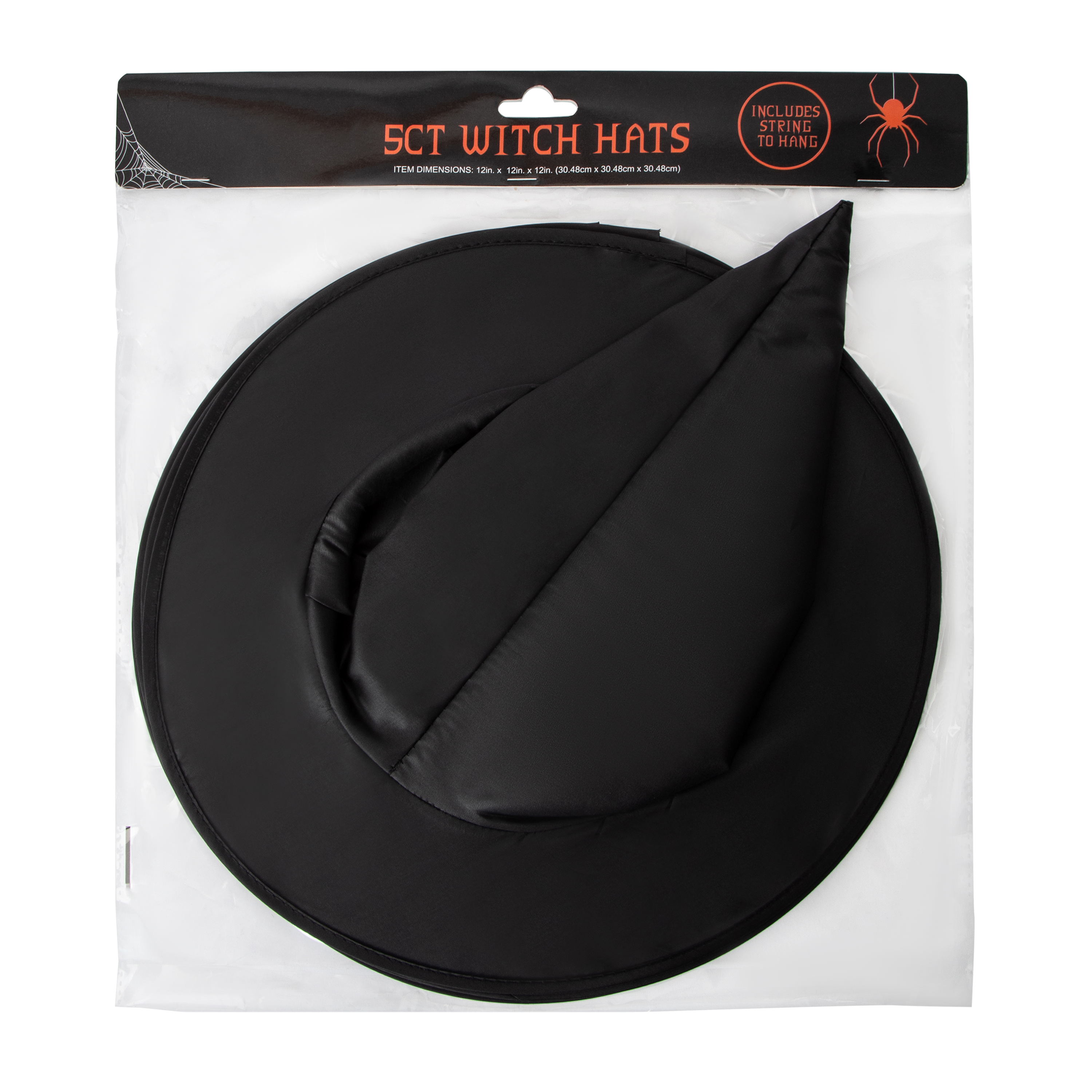 Halloween Witch Hats 5-Count