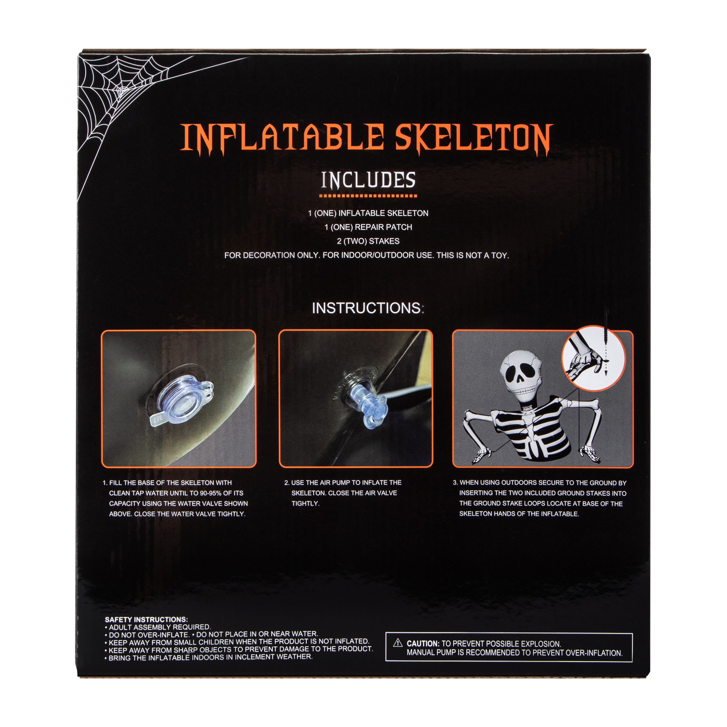 Halloween Inflatable Skeleton