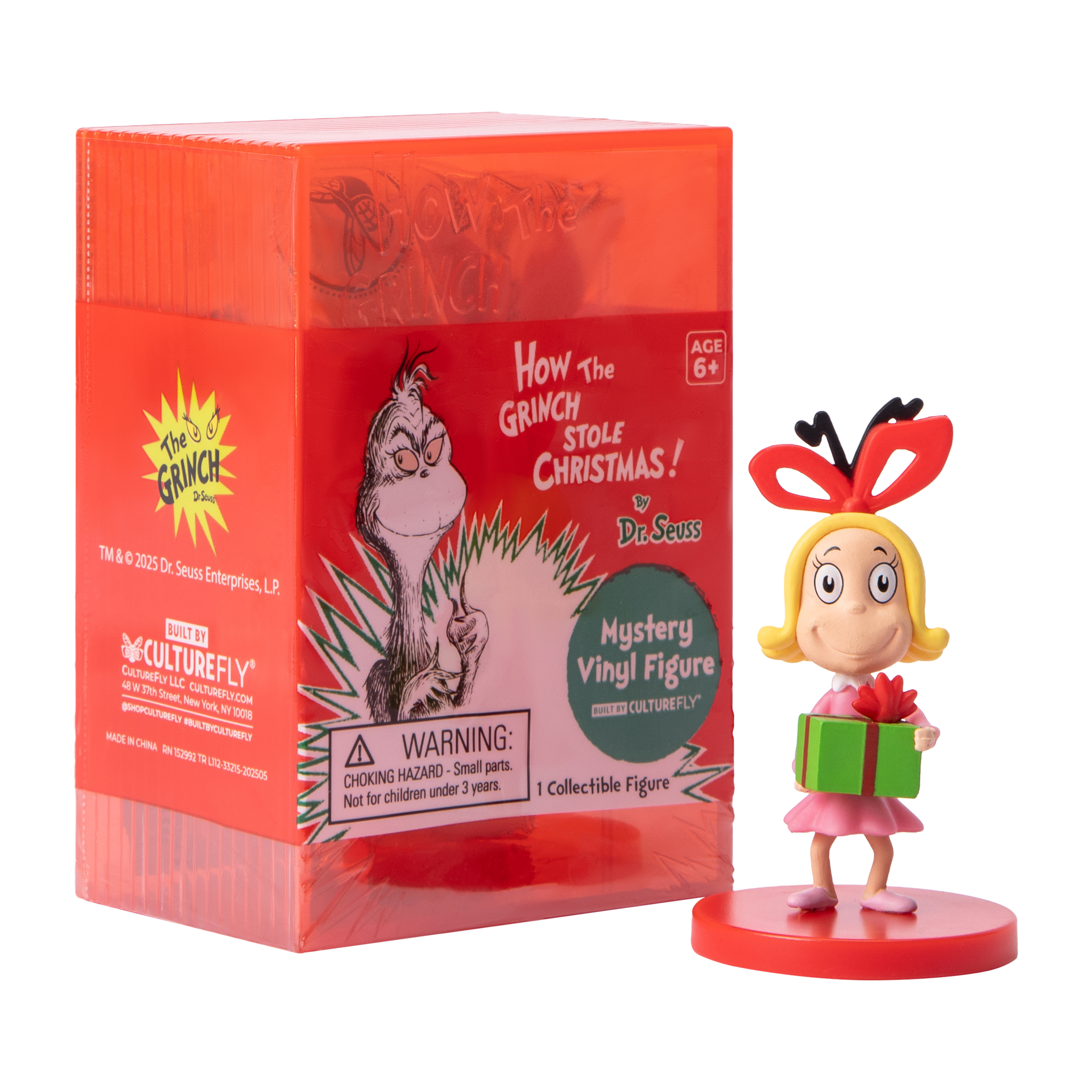 How The Grinch Stole Christmas! By Dr. Seuss Mystery Vinyl Figure (Styles May Vary)