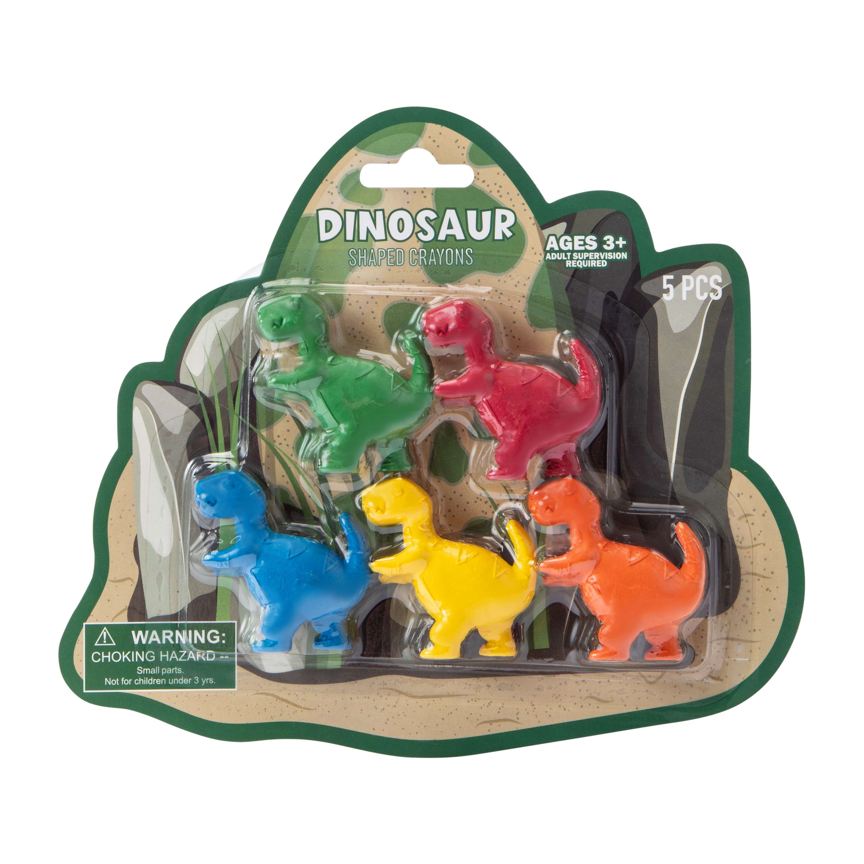 Shaped Crayons 5-Pack