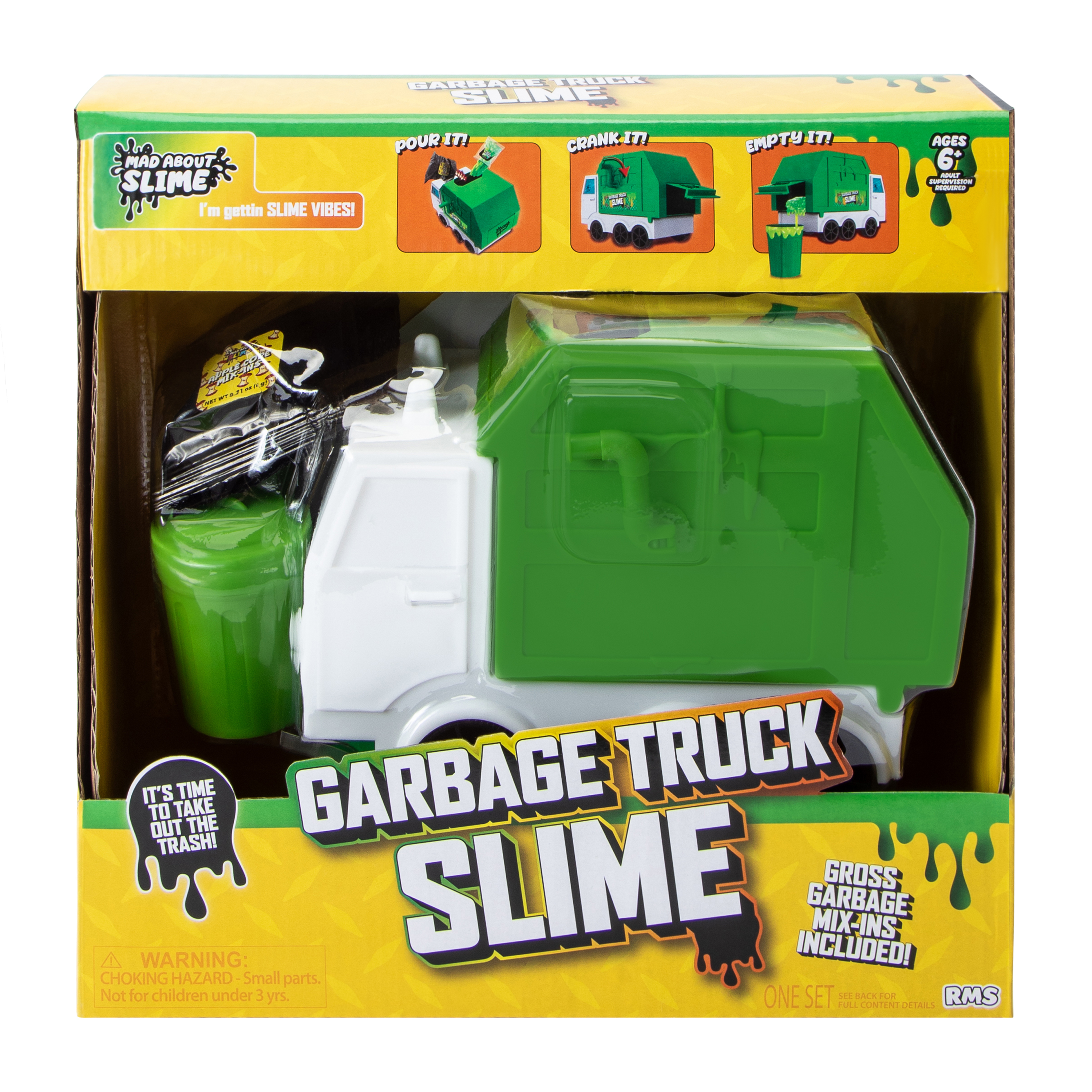 Mad About Slime Garbage Truck Slime Set