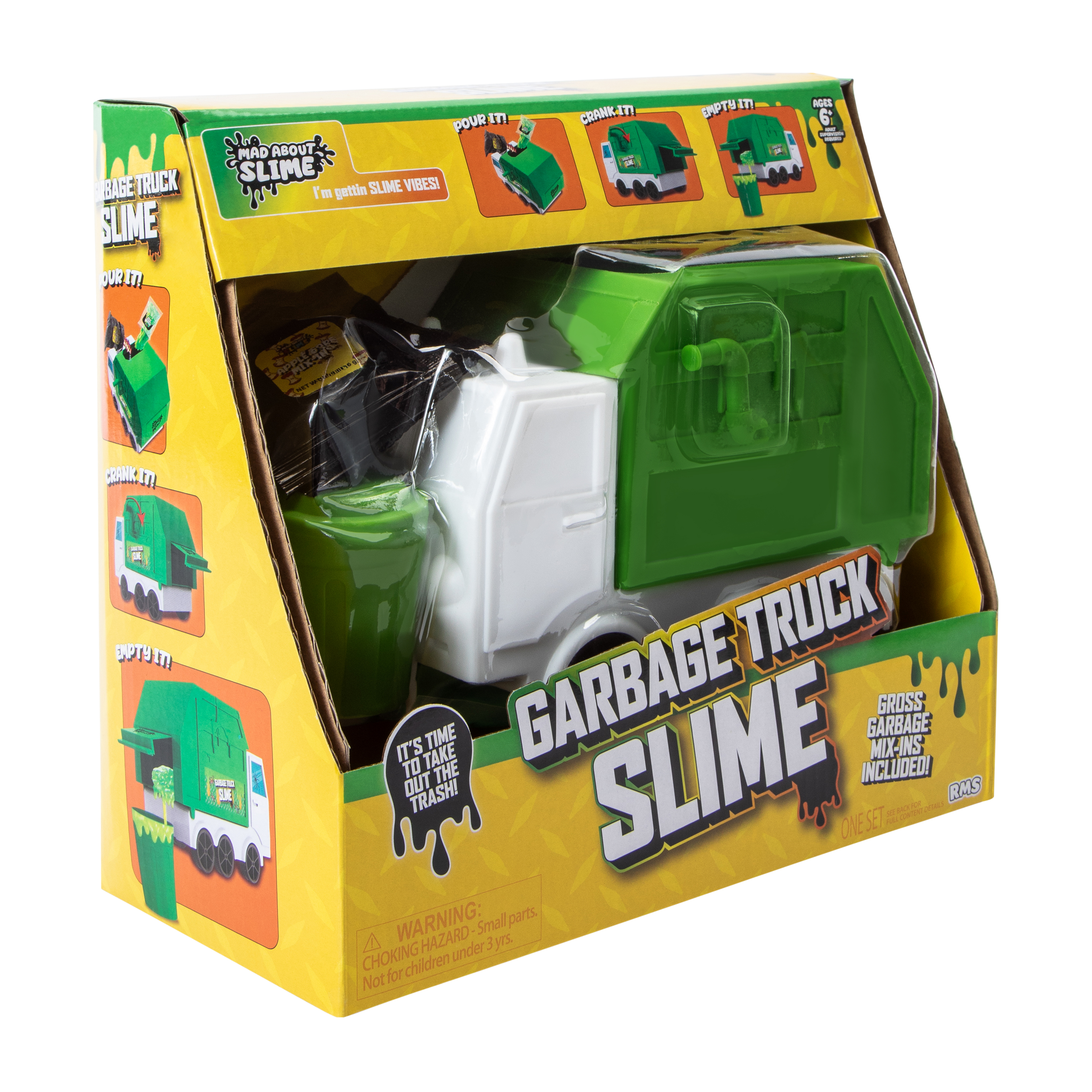 Mad About Slime Garbage Truck Slime Set