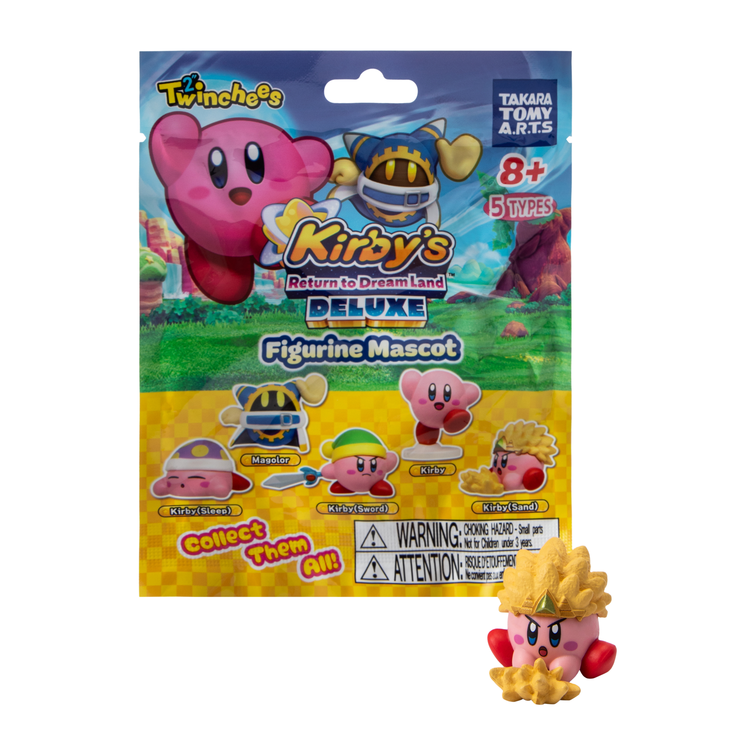 Twinchees Kirby's Return To Dreamland Deluxe Figurine Mascot (Styles May Vary)