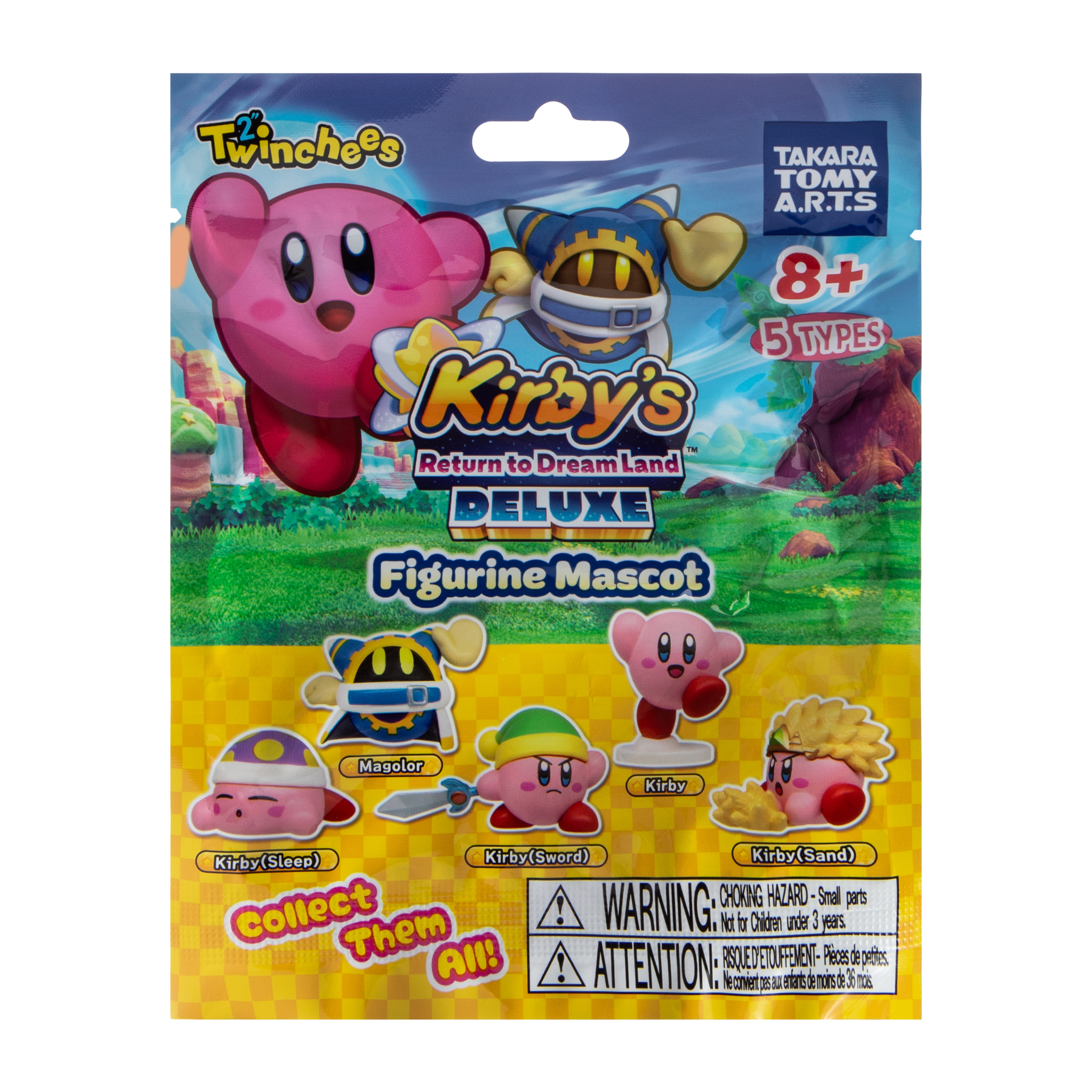 Twinchees Kirby's Return To Dreamland Deluxe Figurine Mascot (Styles May Vary)