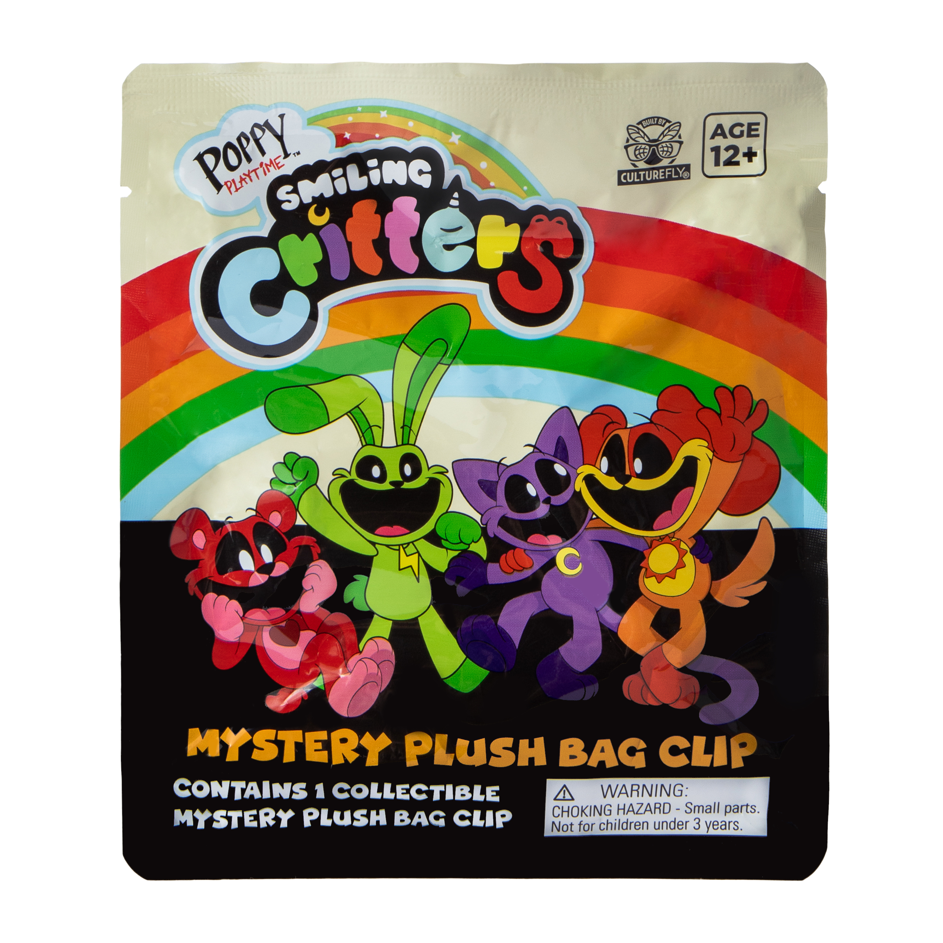 Poppy Playtime™ Smiling Critters Mystery Plush Keychains (Styles May Vary)