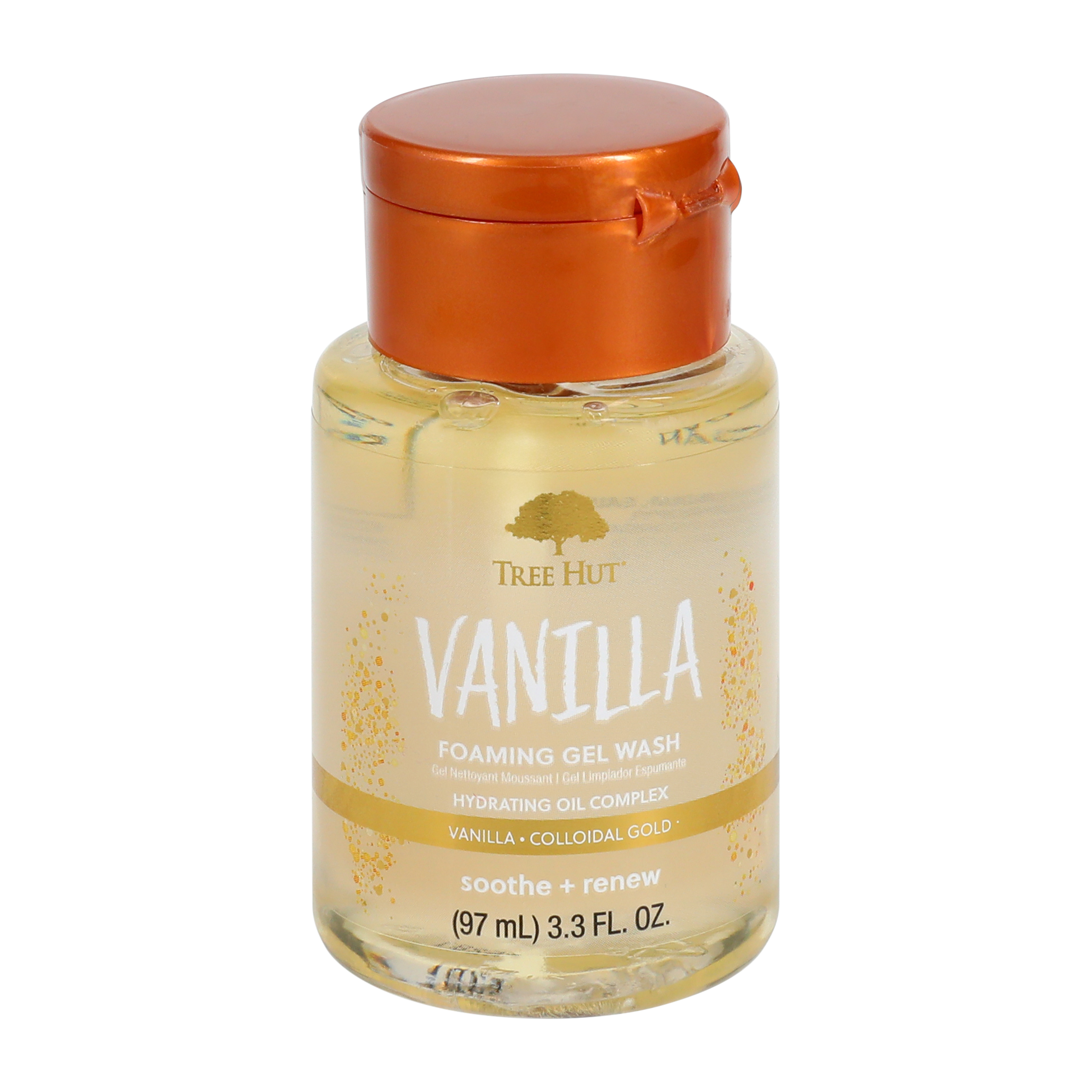 Tree Hut® Vanilla Foaming Gel Wash 3.3oz