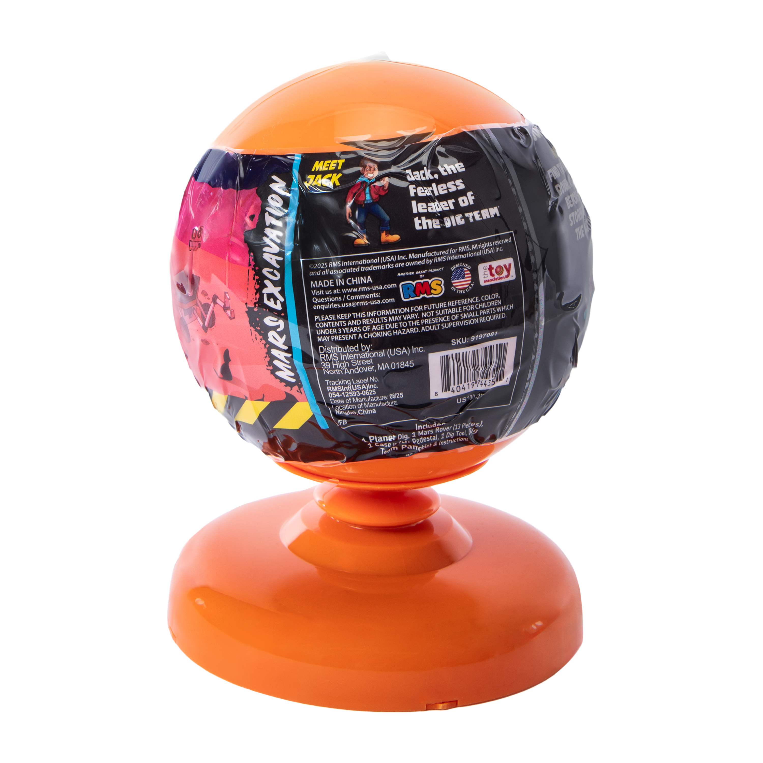 Dig Team® Dig & Reveal Mars Excavation Toy