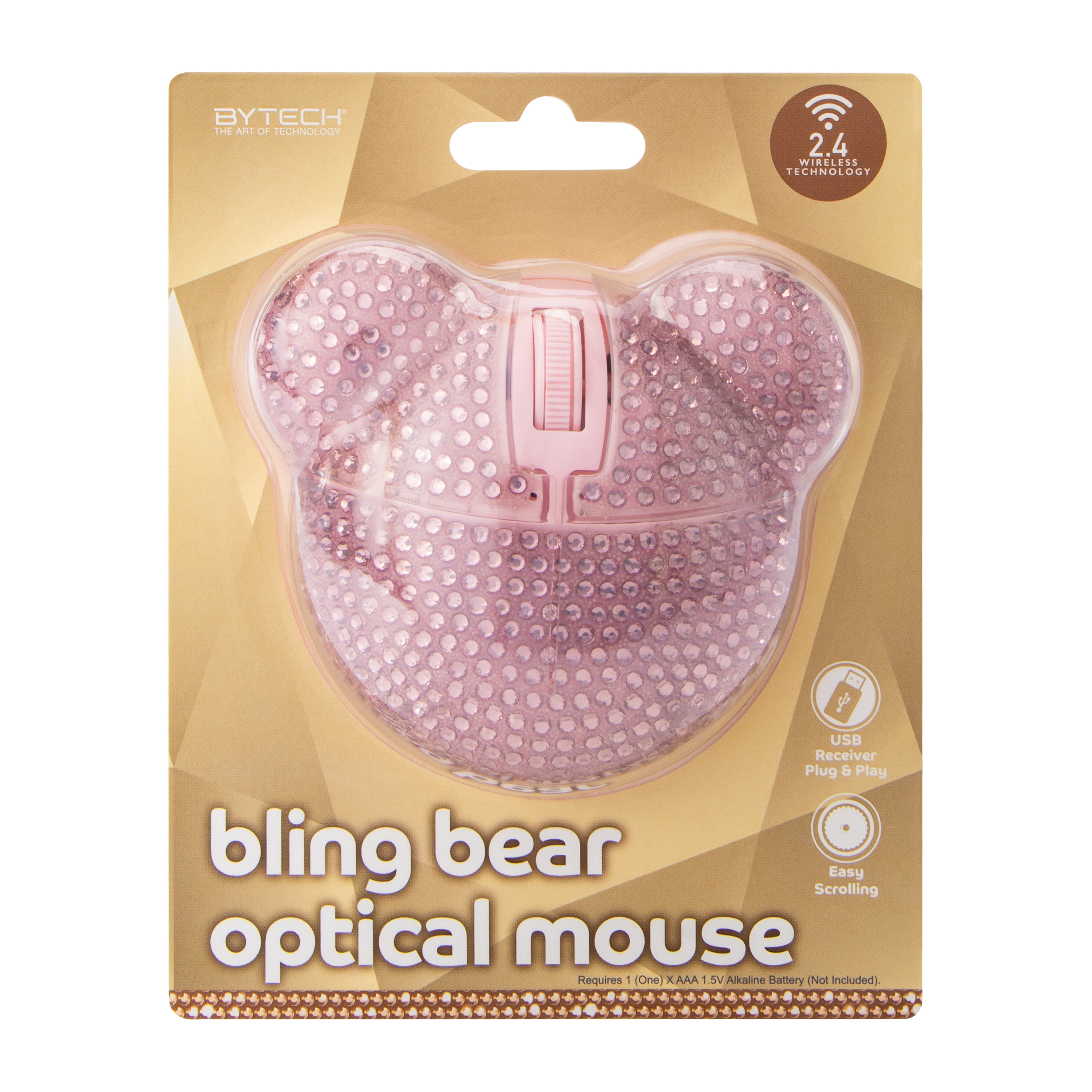 Bling Shaped Optical Mouse