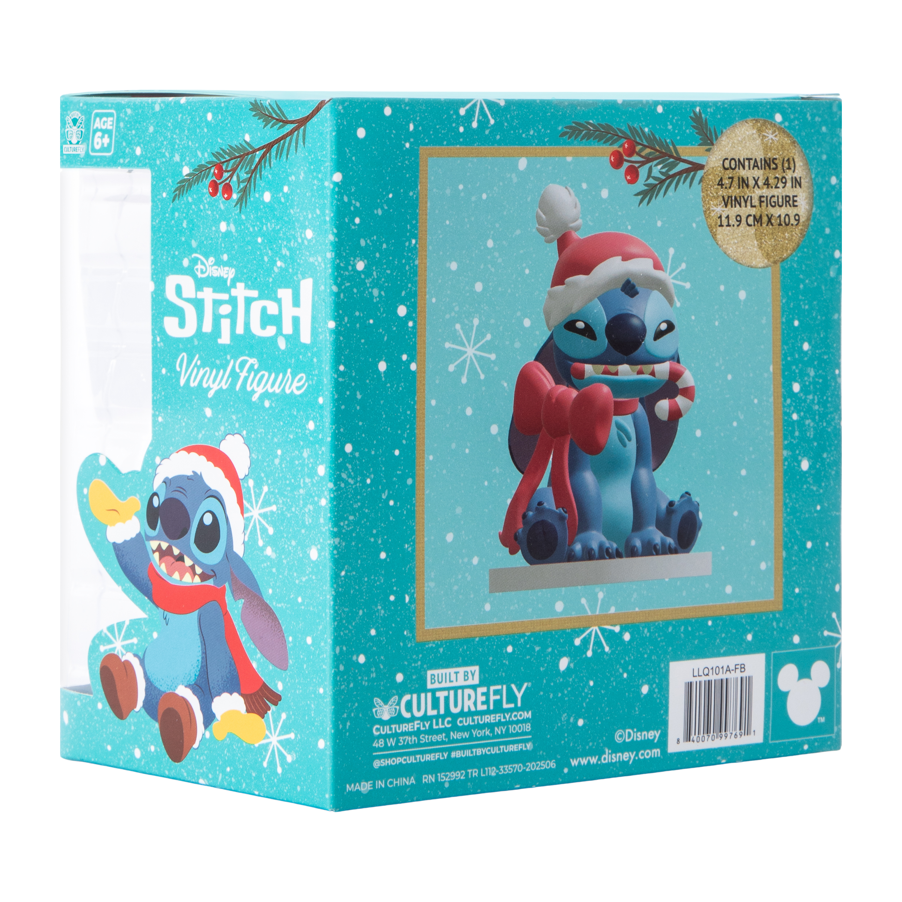 Disney Stitch Christmas Vinyl Figure