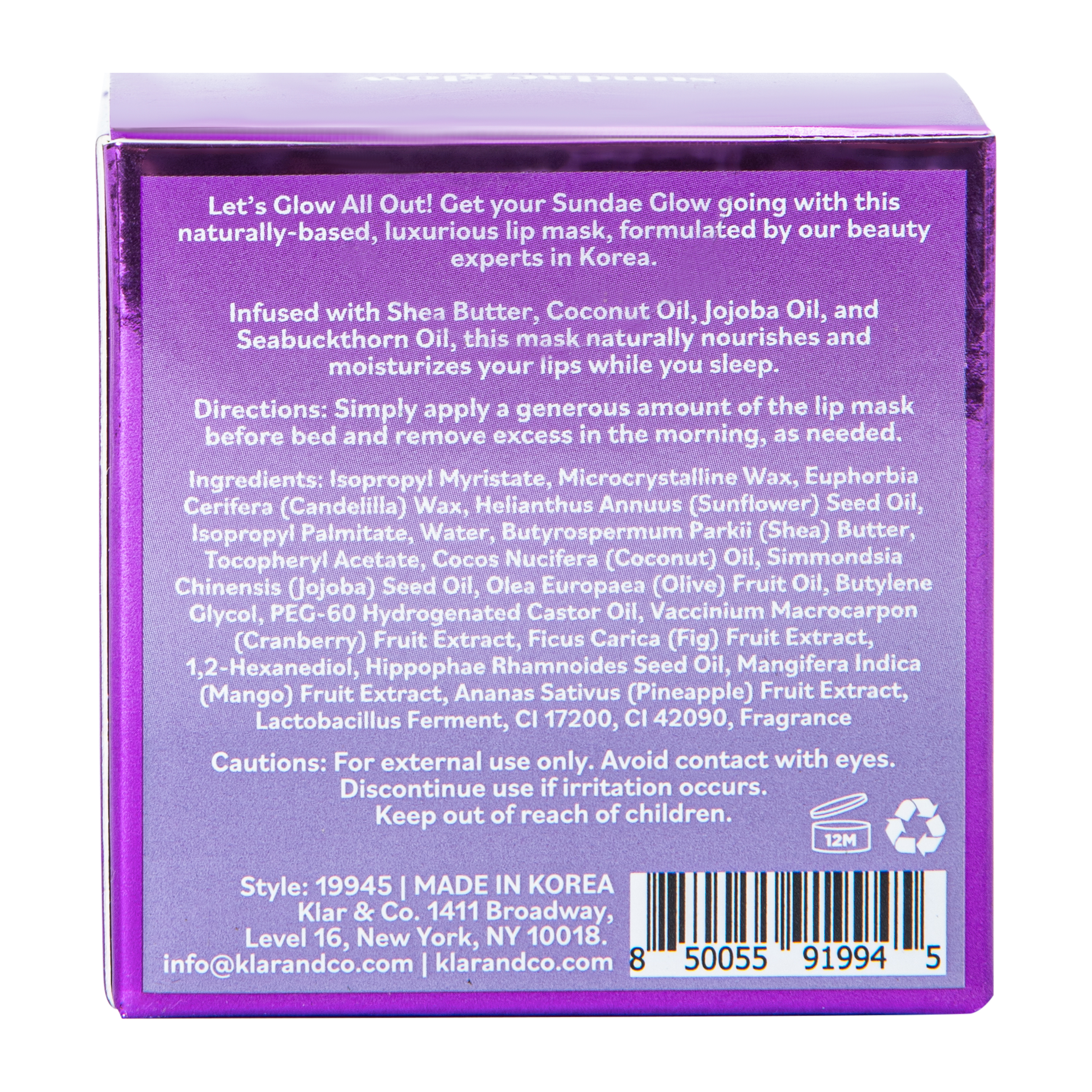 Sundae Glow Lip Care 0.7oz