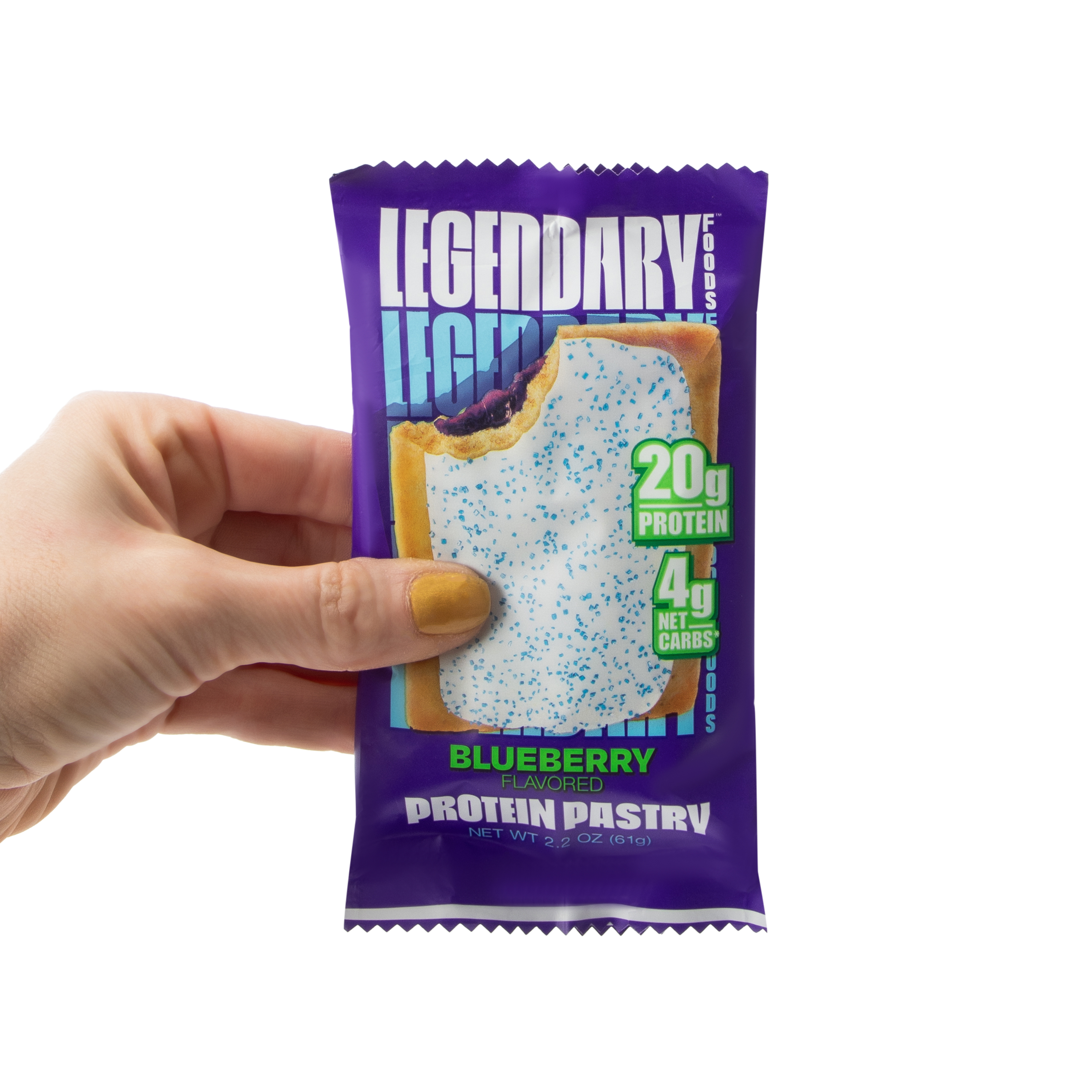 Legendary Foods™ Blueberry Flavored Protein Pastry 2.2oz