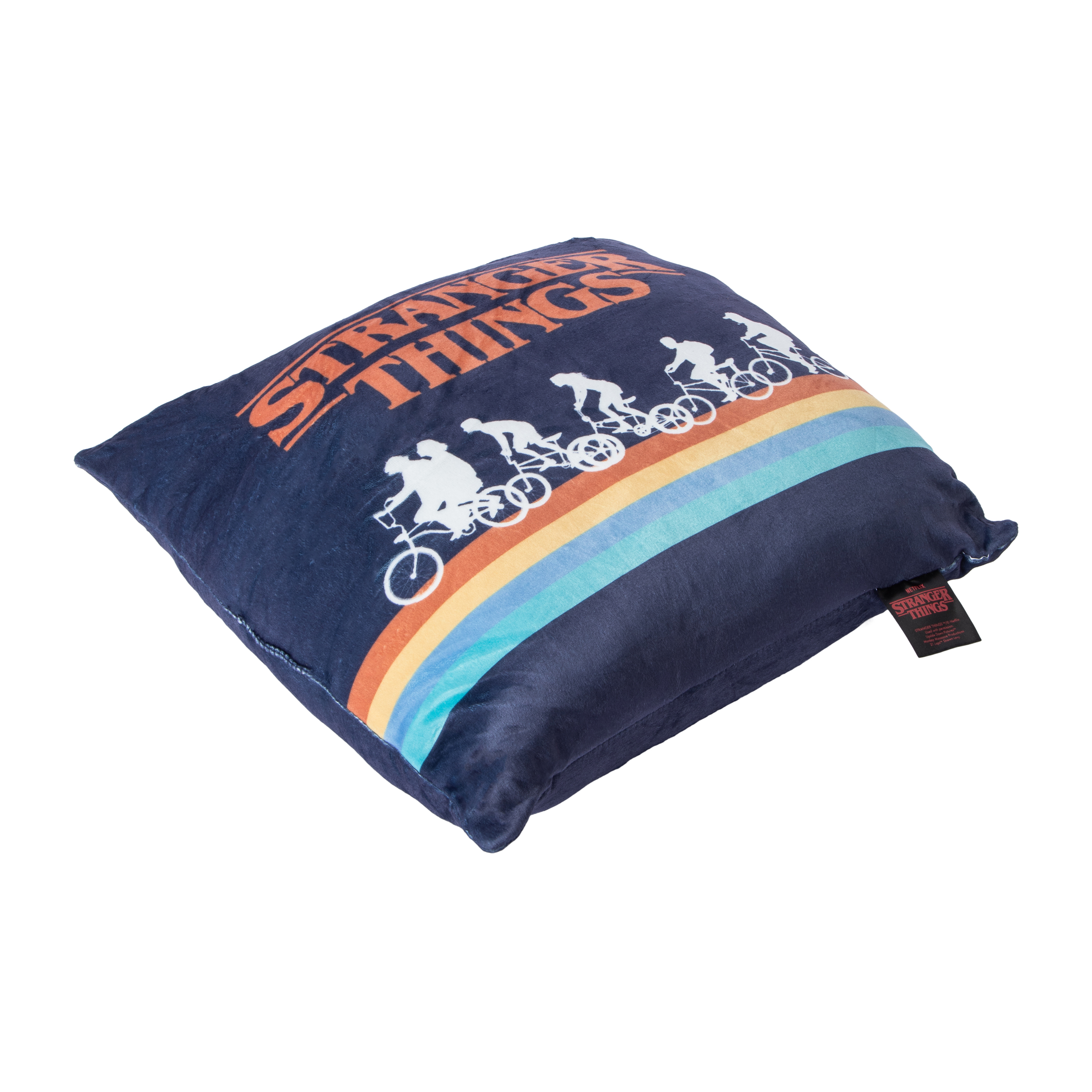 Netflix Stranger Things Hawkins Squish Pillow 14inx14in