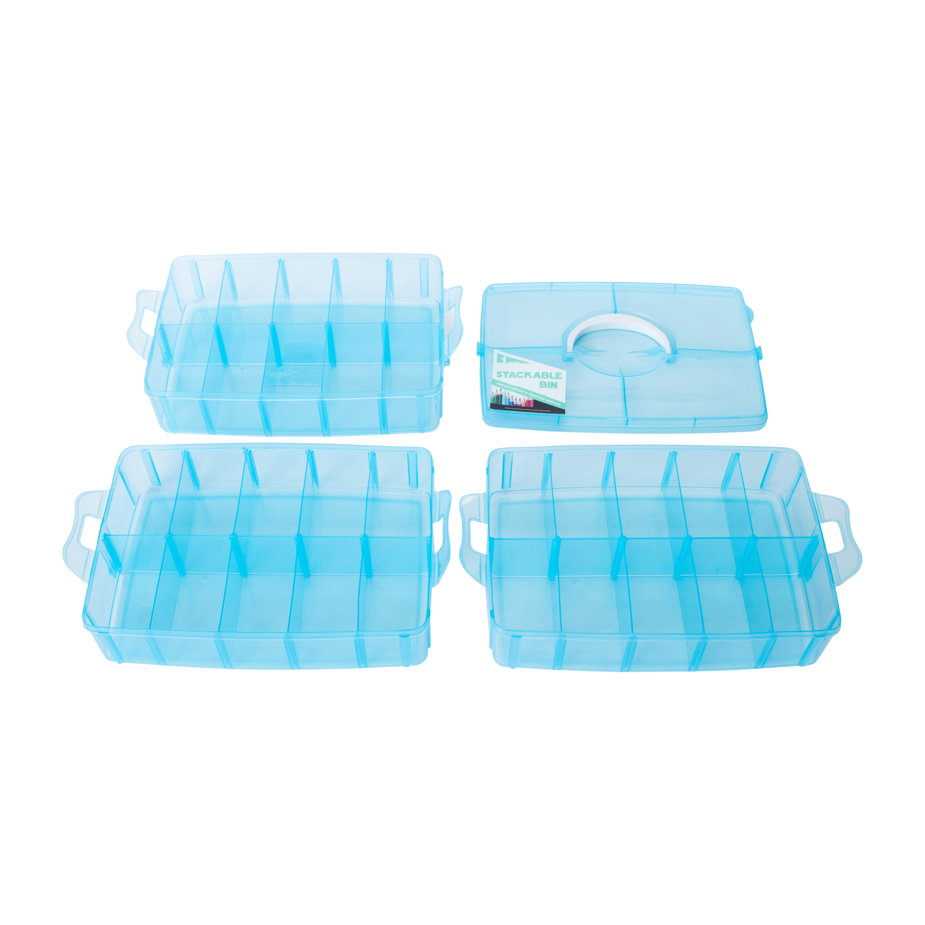 Stackable Bin 1-Count