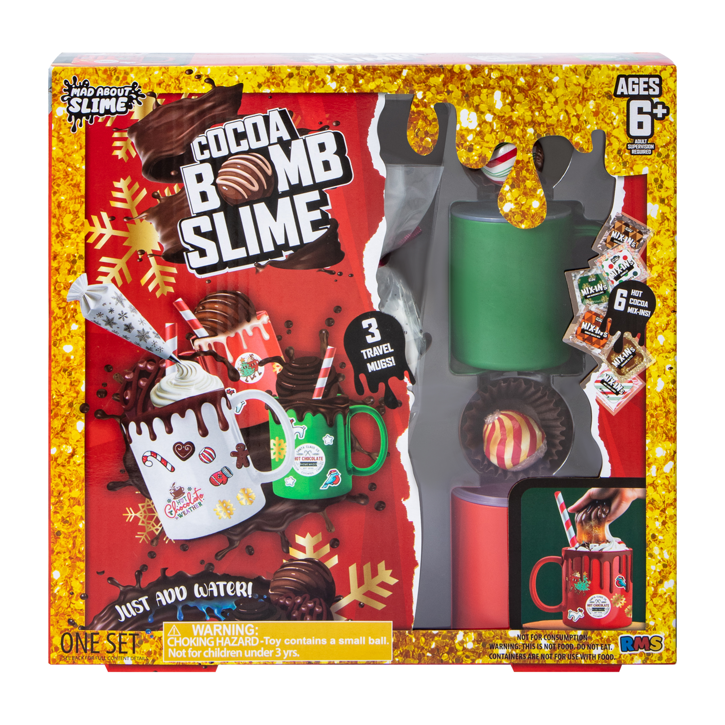 Mad About Slime Cocoa Bomb Slime Set