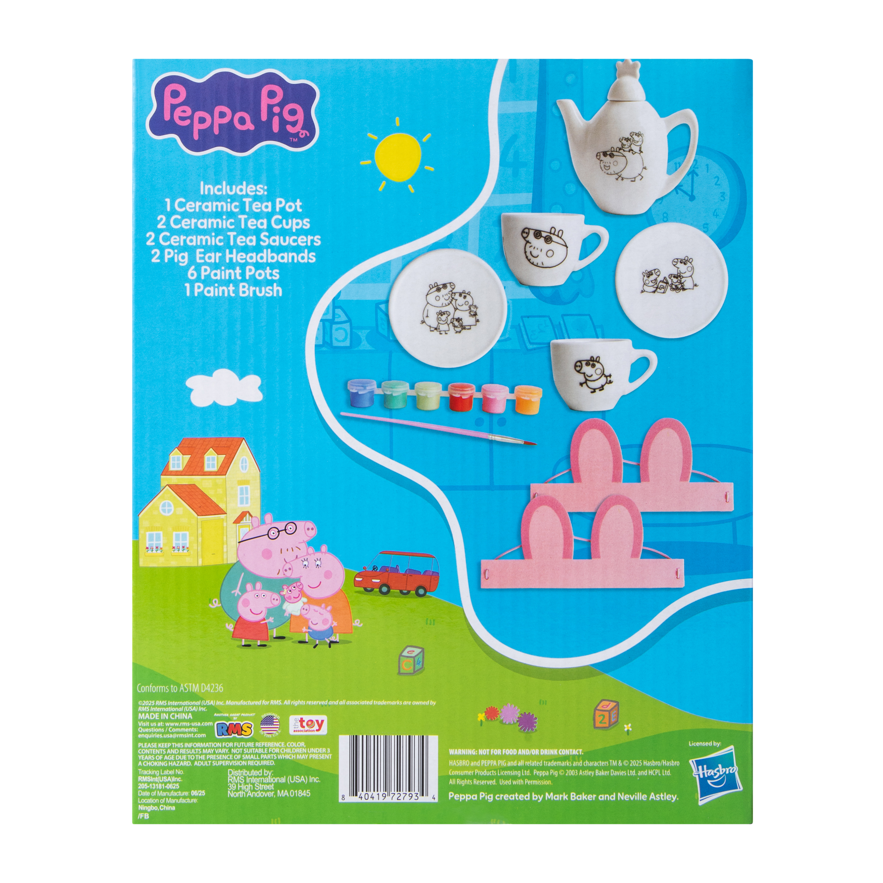 Peppa Pig™ My First Paint Your Own Tea Set