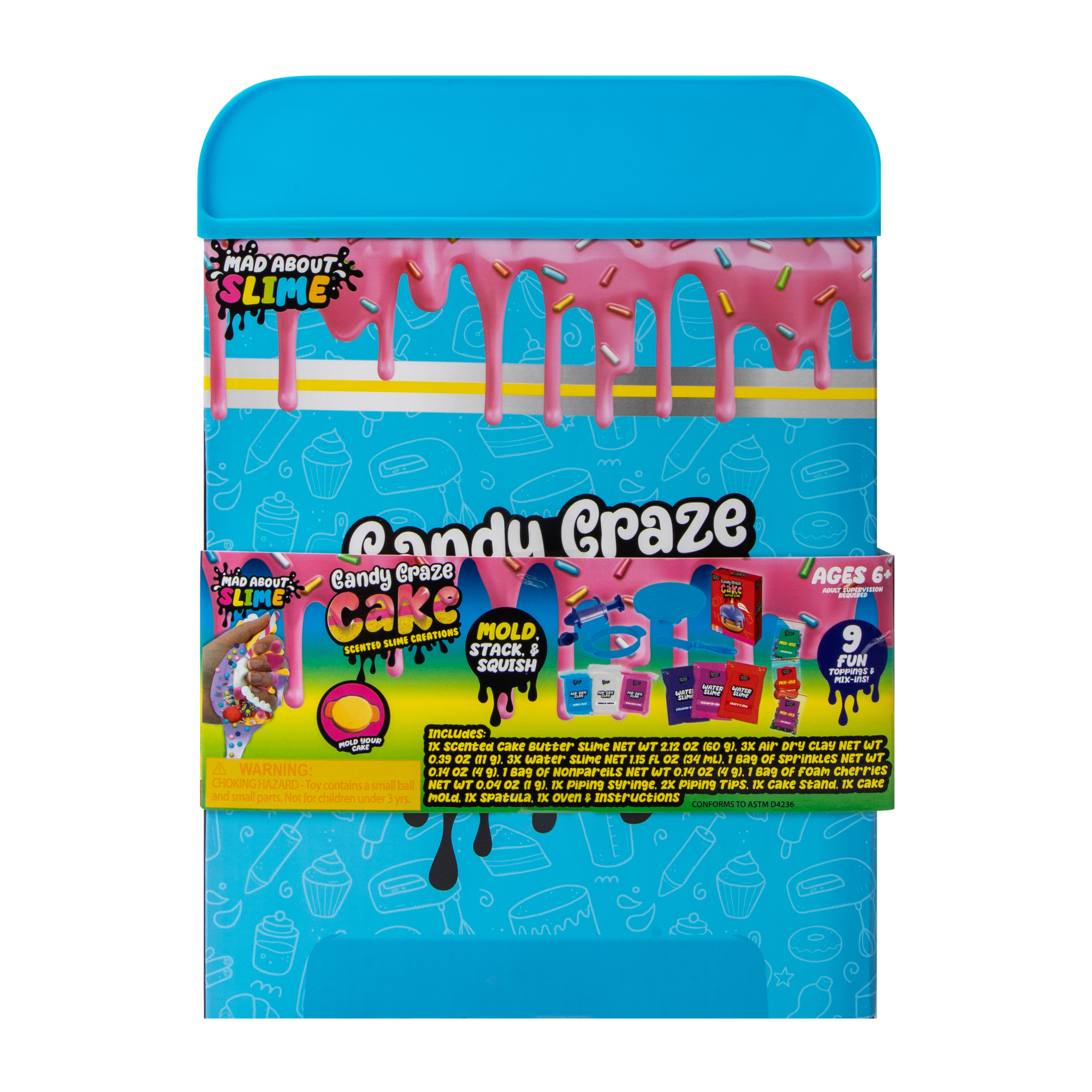 Candy Craze Cake Scented Slime Creations Set