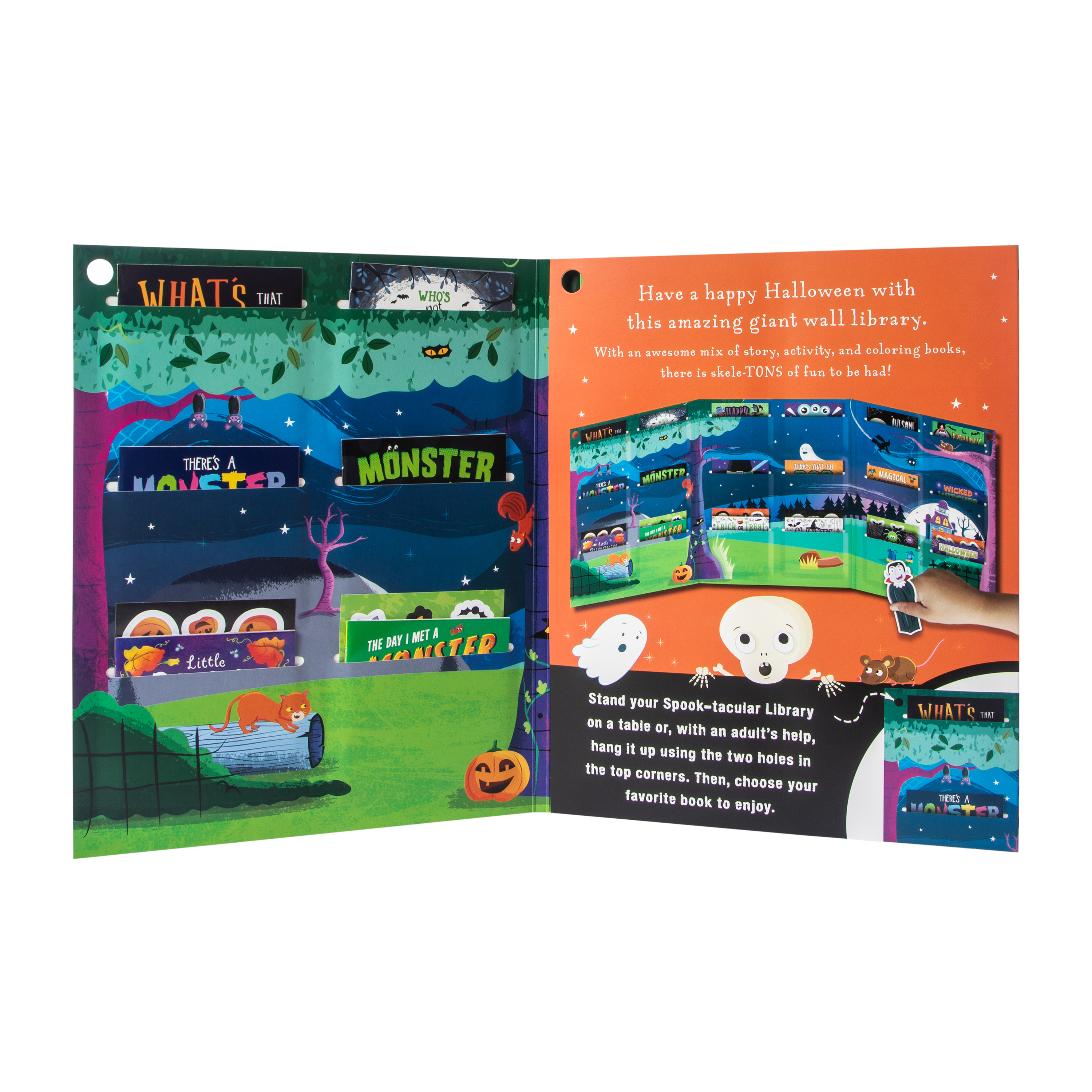 My Spook-Tacular Halloween Library Book