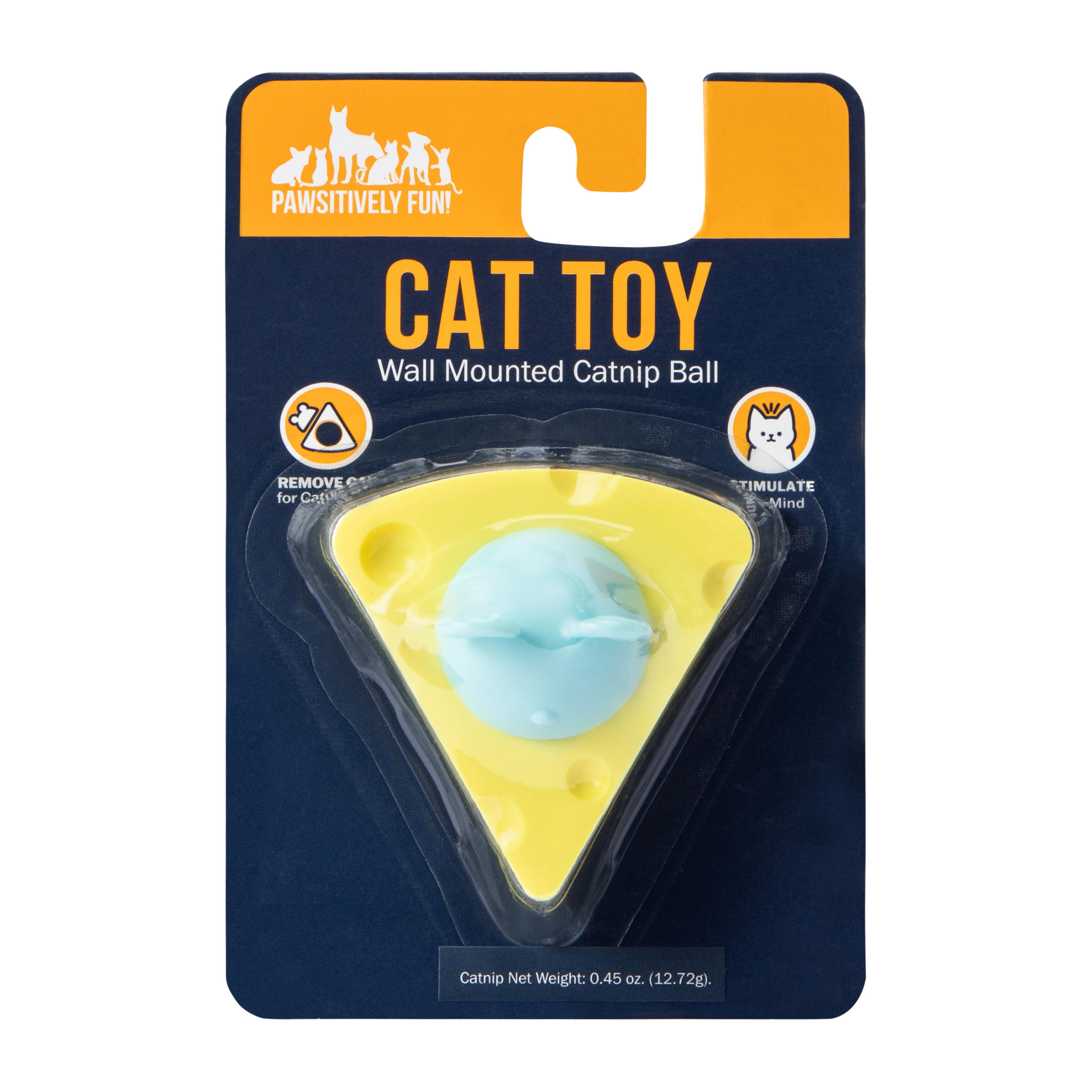 Wall Mounted Catnip Ball Cat Toy