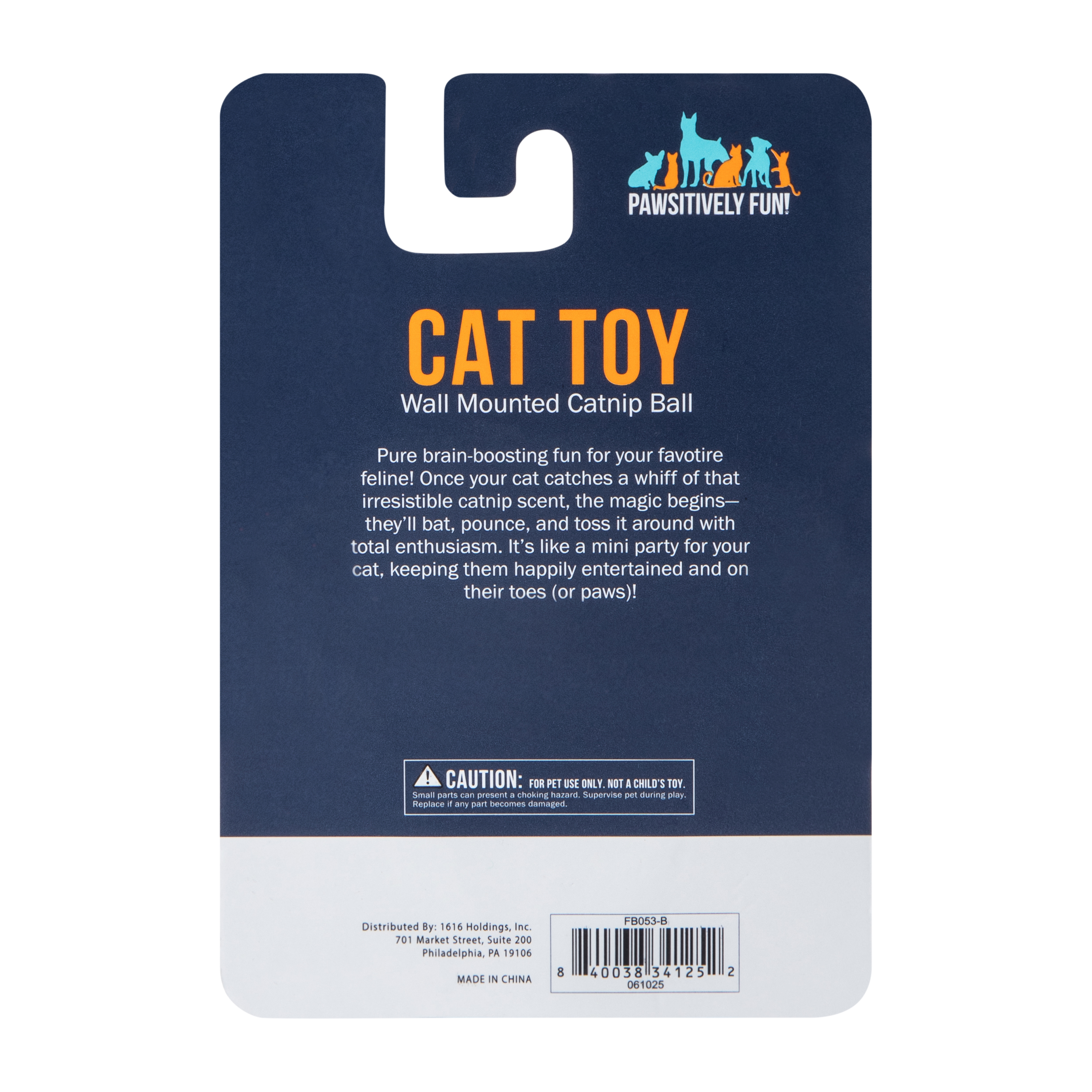 Wall Mounted Catnip Ball Cat Toy