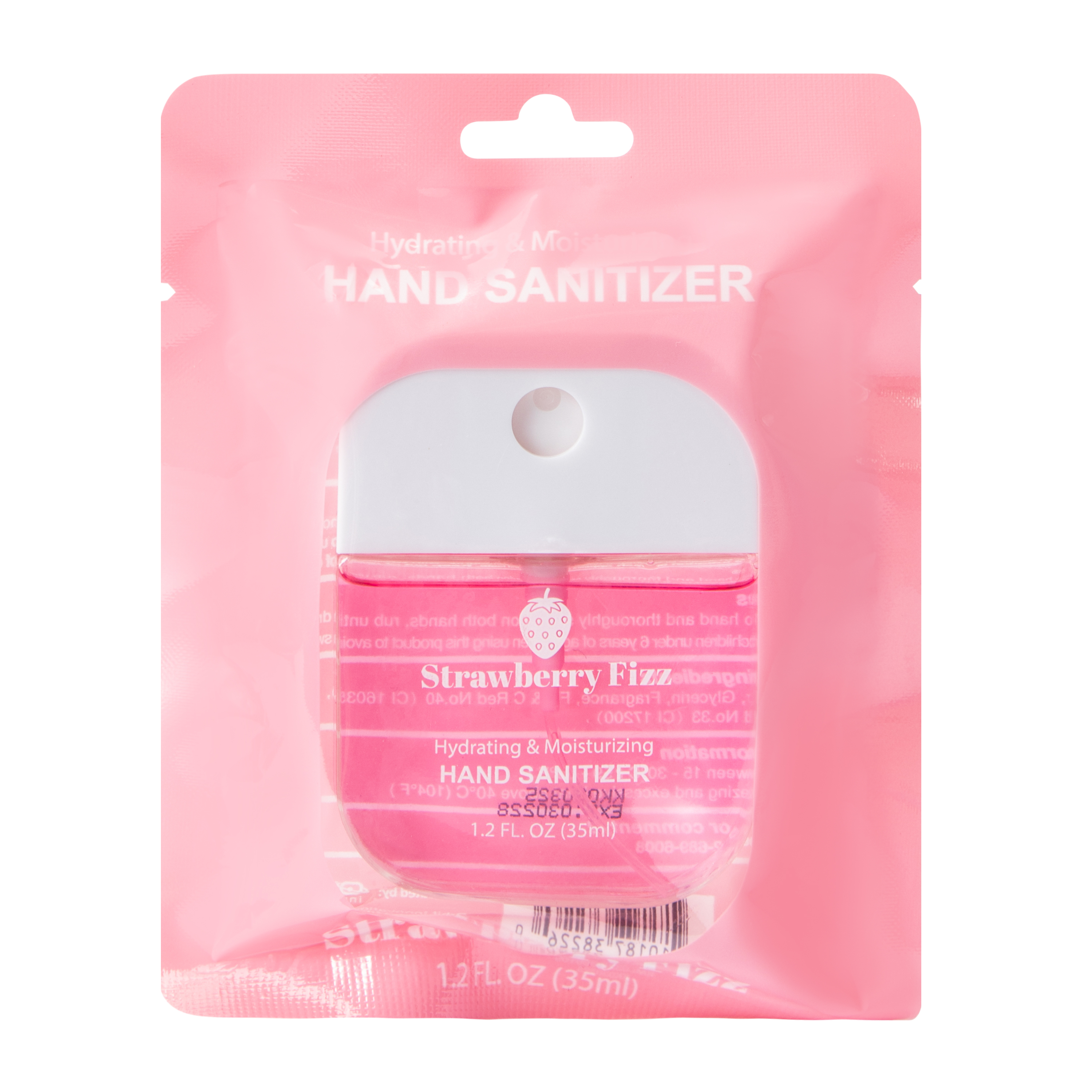 Strawberry Fizz Hand Sanitizer 1.2oz