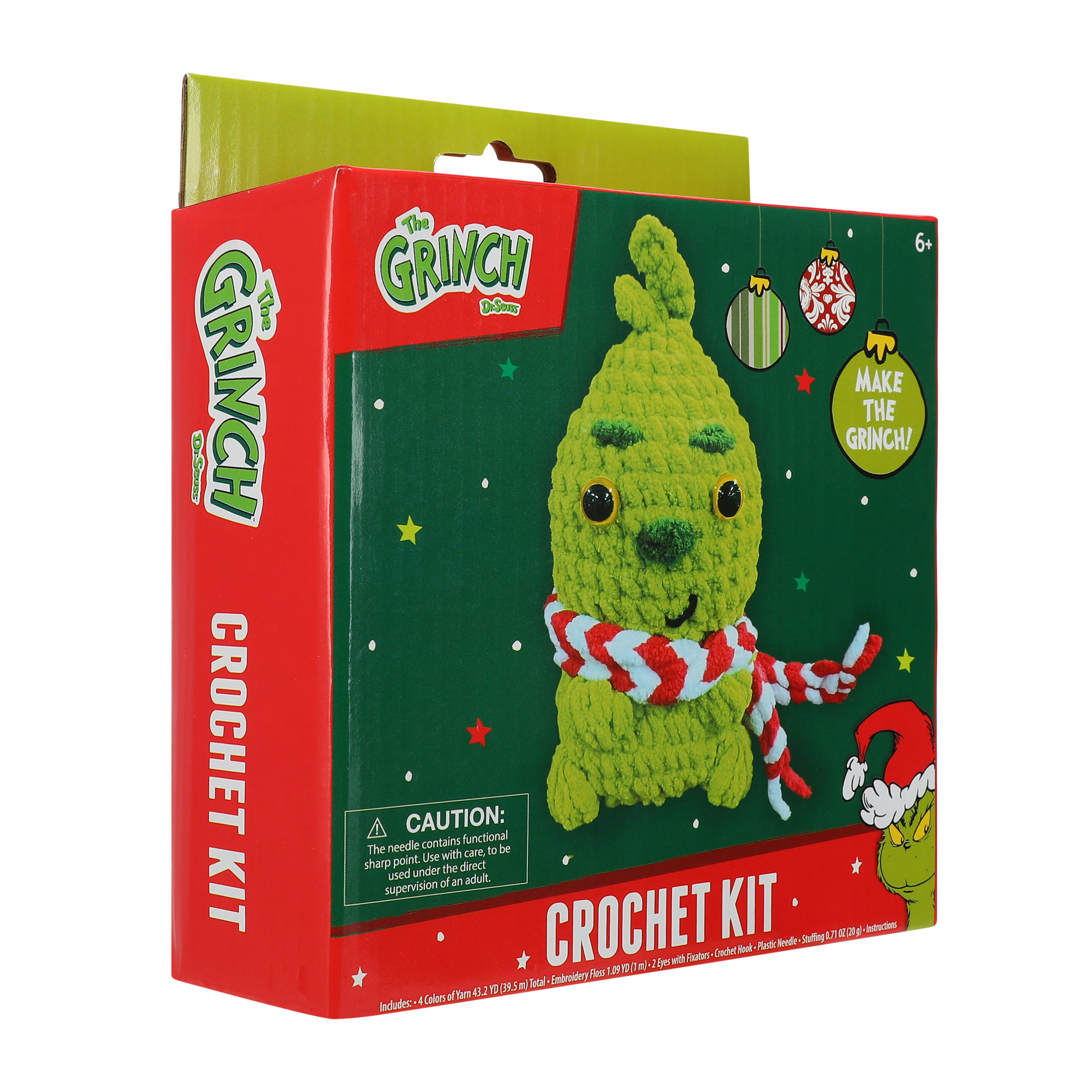 The Grinch By Dr. Seuss™ Crochet Kit Set