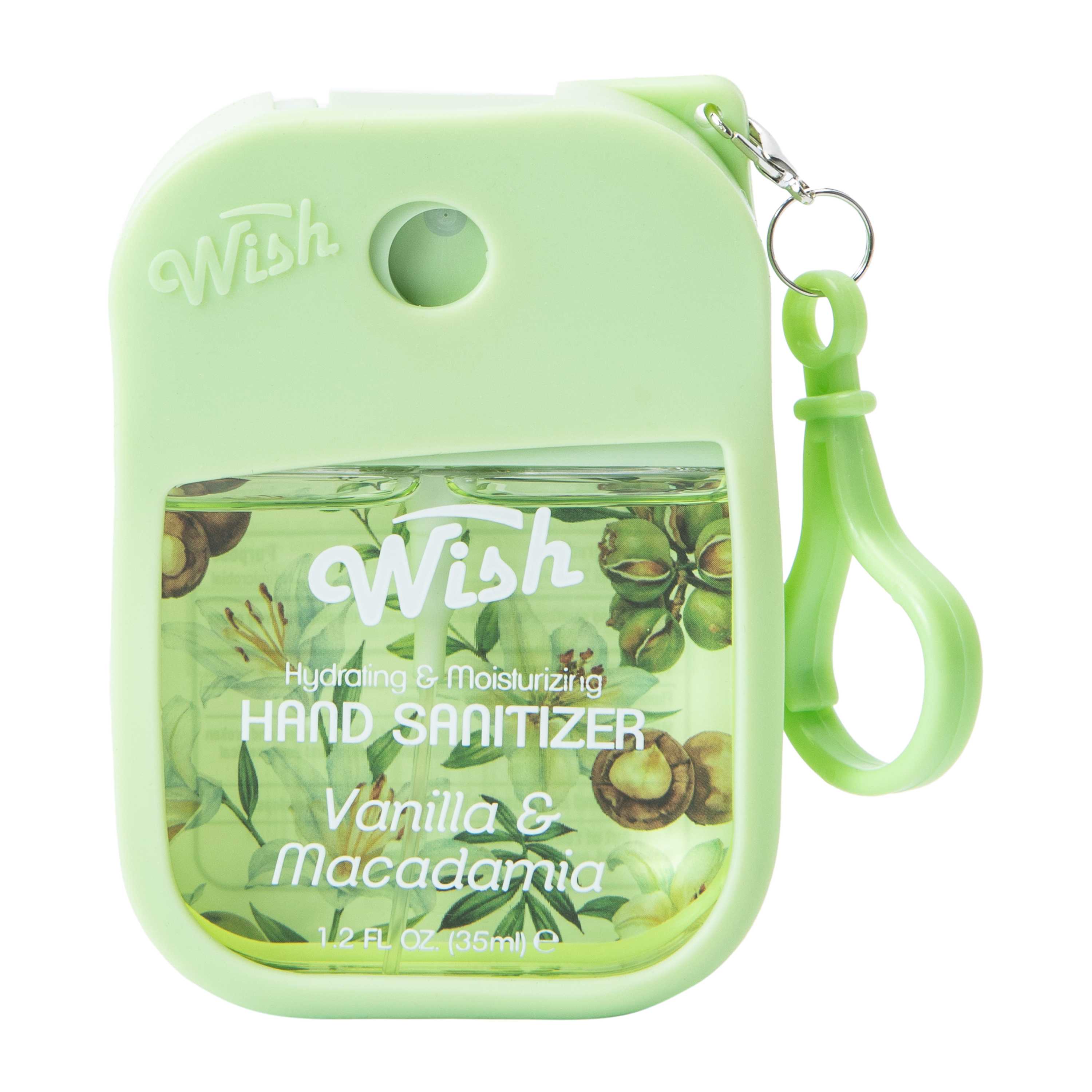 Wish Hand Sanitizer With Silicone Case 1.2oz (Styles May Vary)