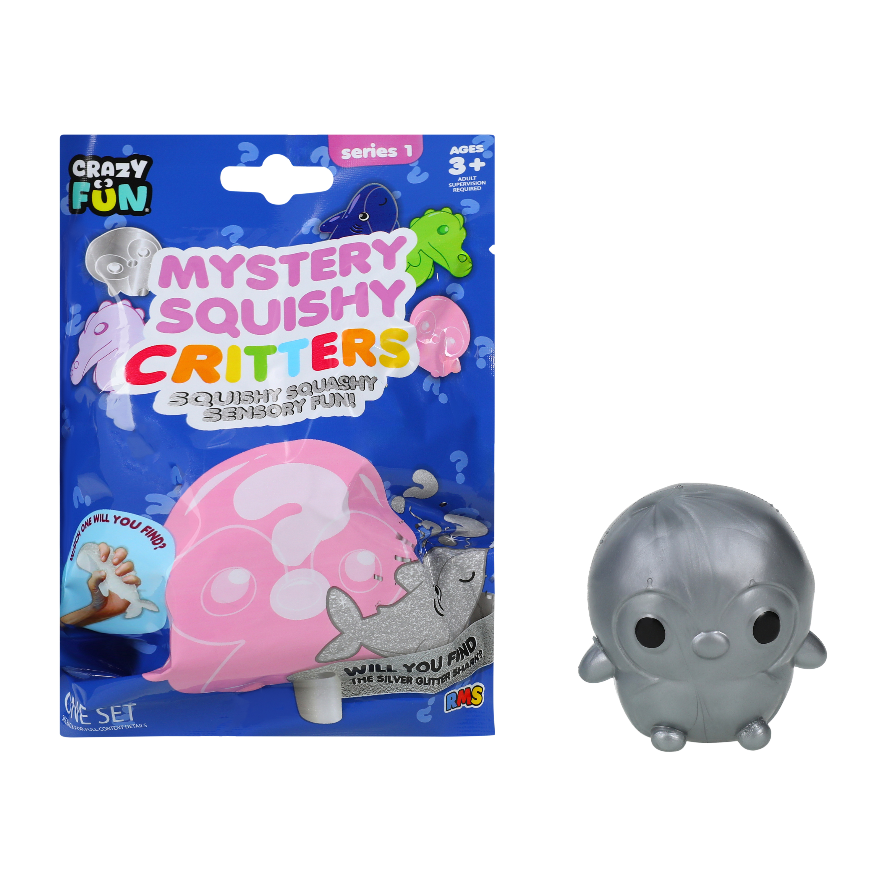 Crazy Fun® Mystery Squishy Critters Set
