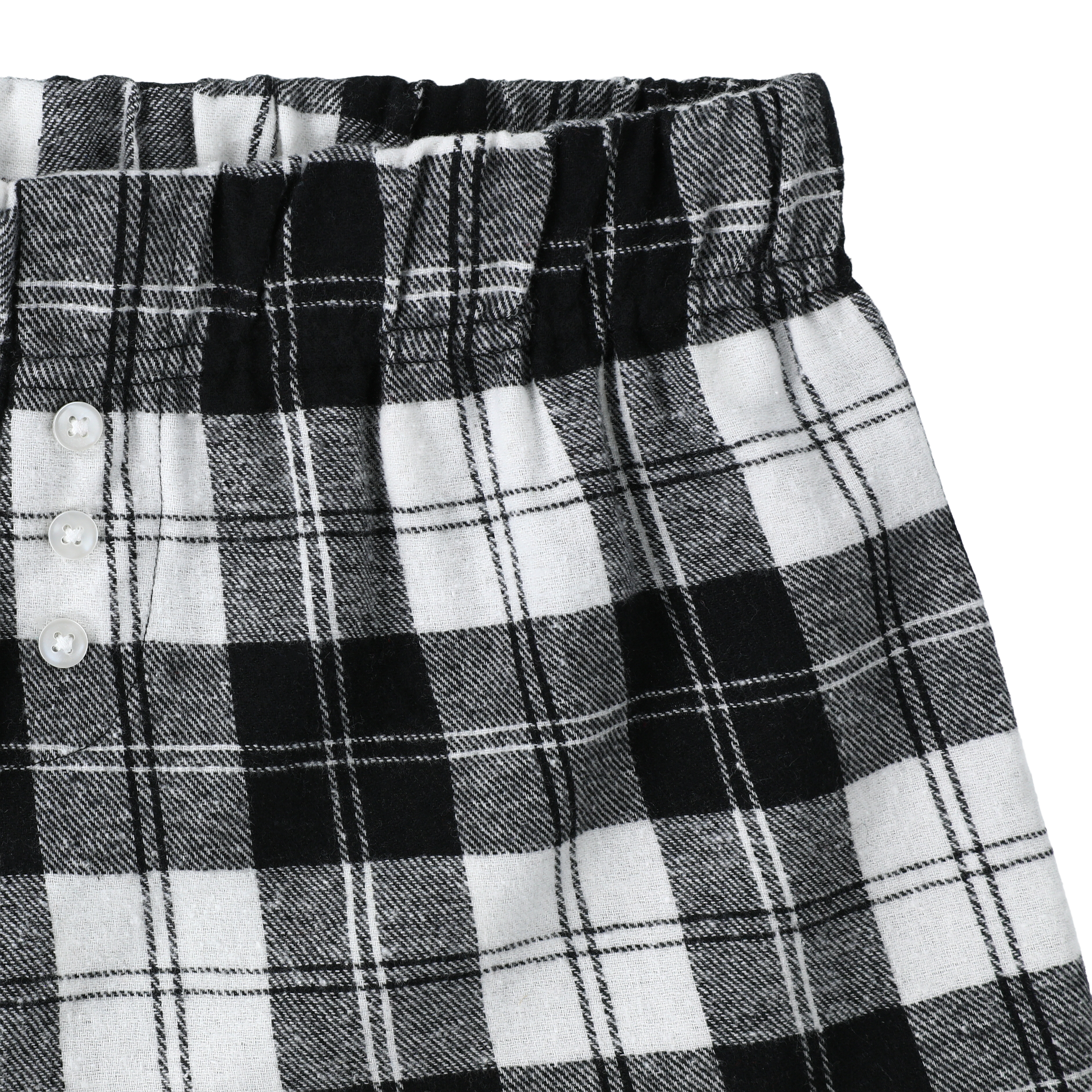 Juniors Flannel Shorts