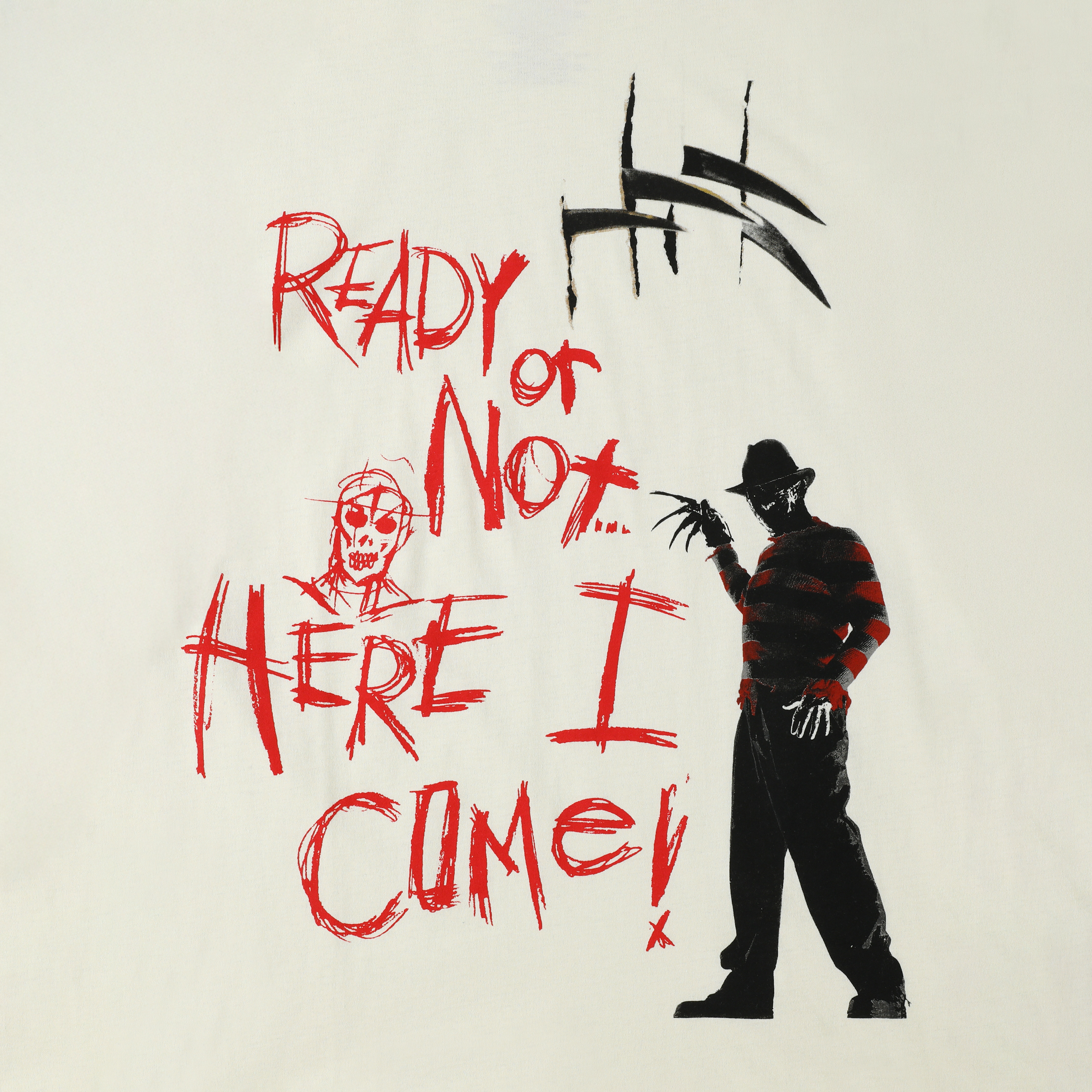 A Nightmare On Elm Street™ Freddy Kruger Ready Or Not Graphic Tee