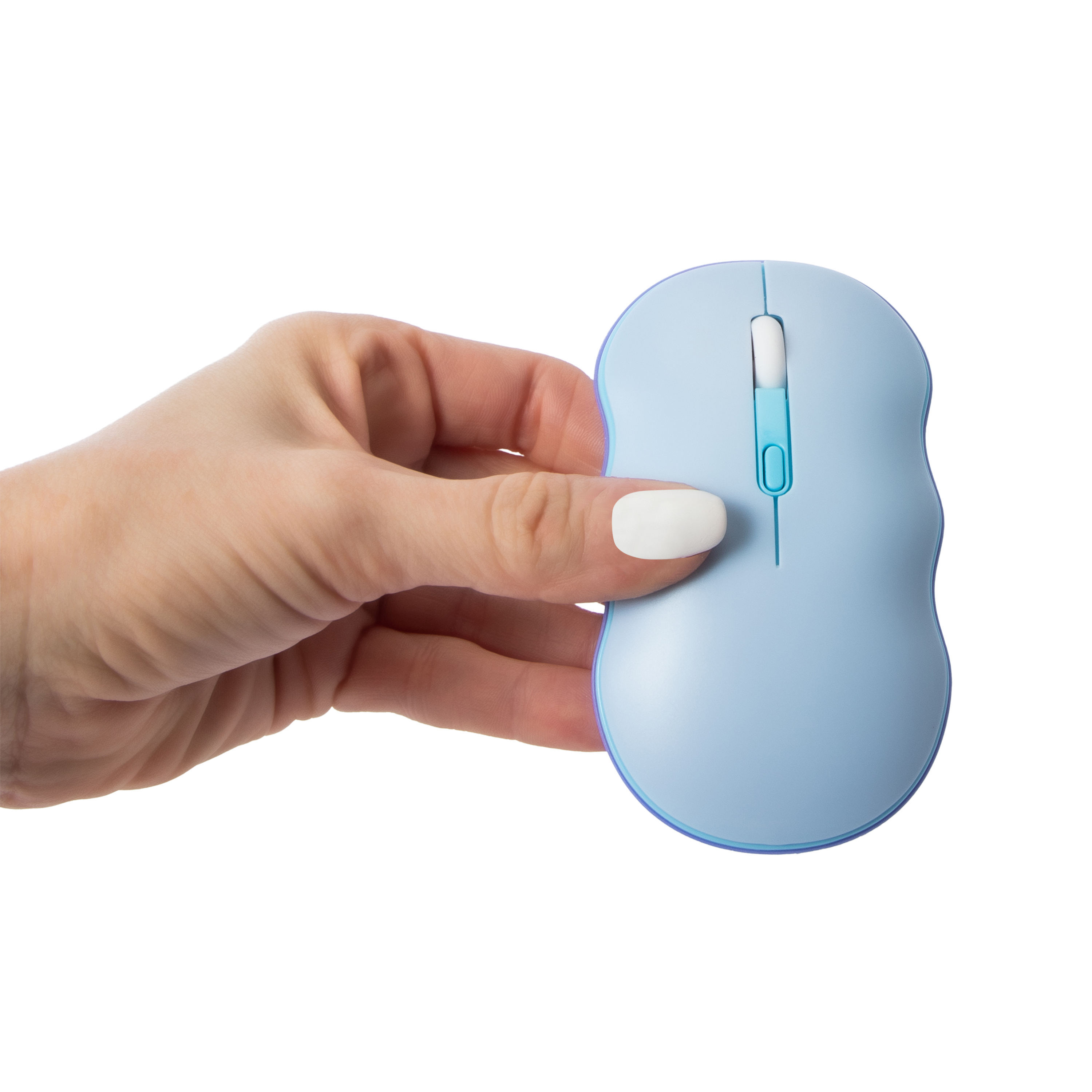 Wavy Wireless Optical Mouse