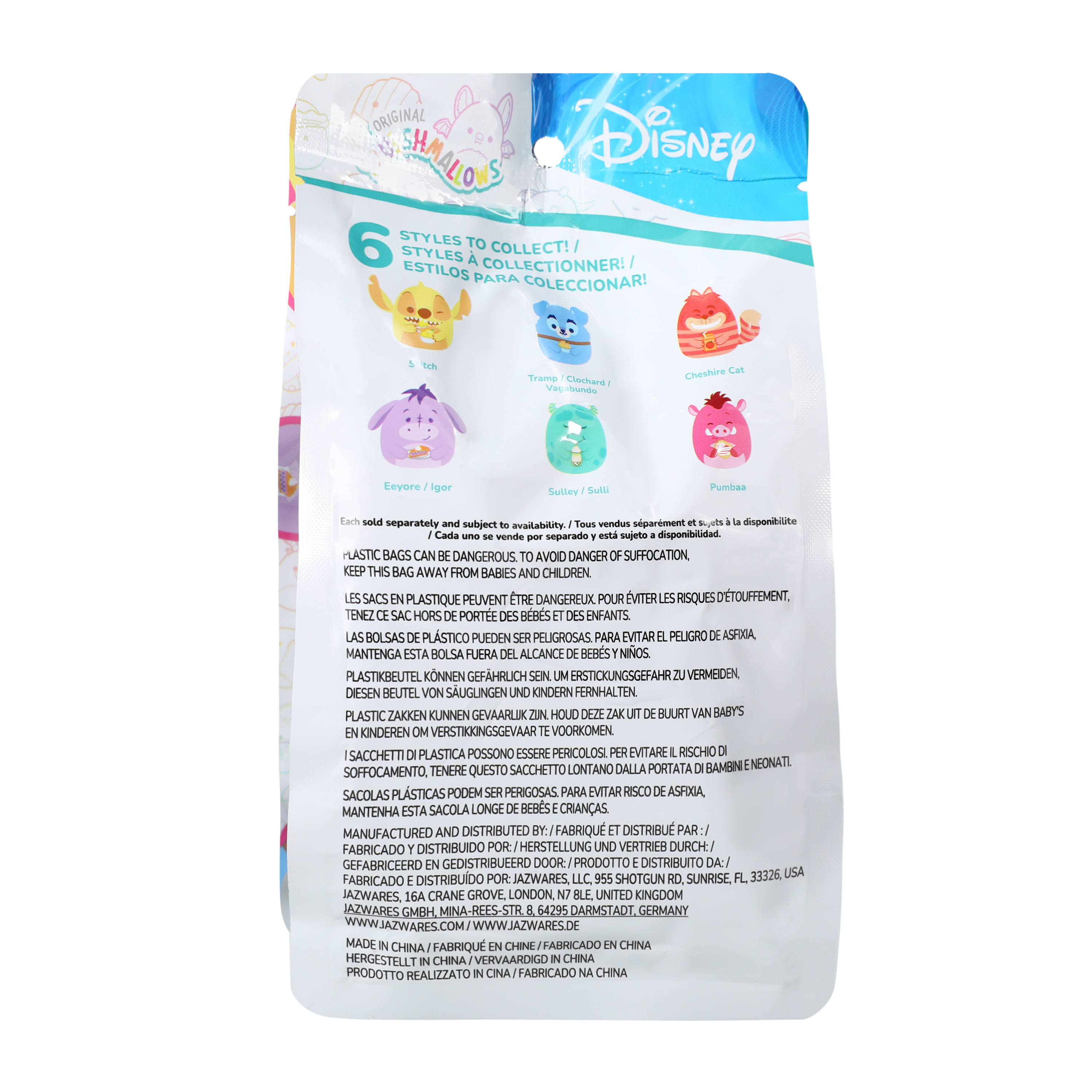 Squishmallows™ Disney Mystery Squad Toy