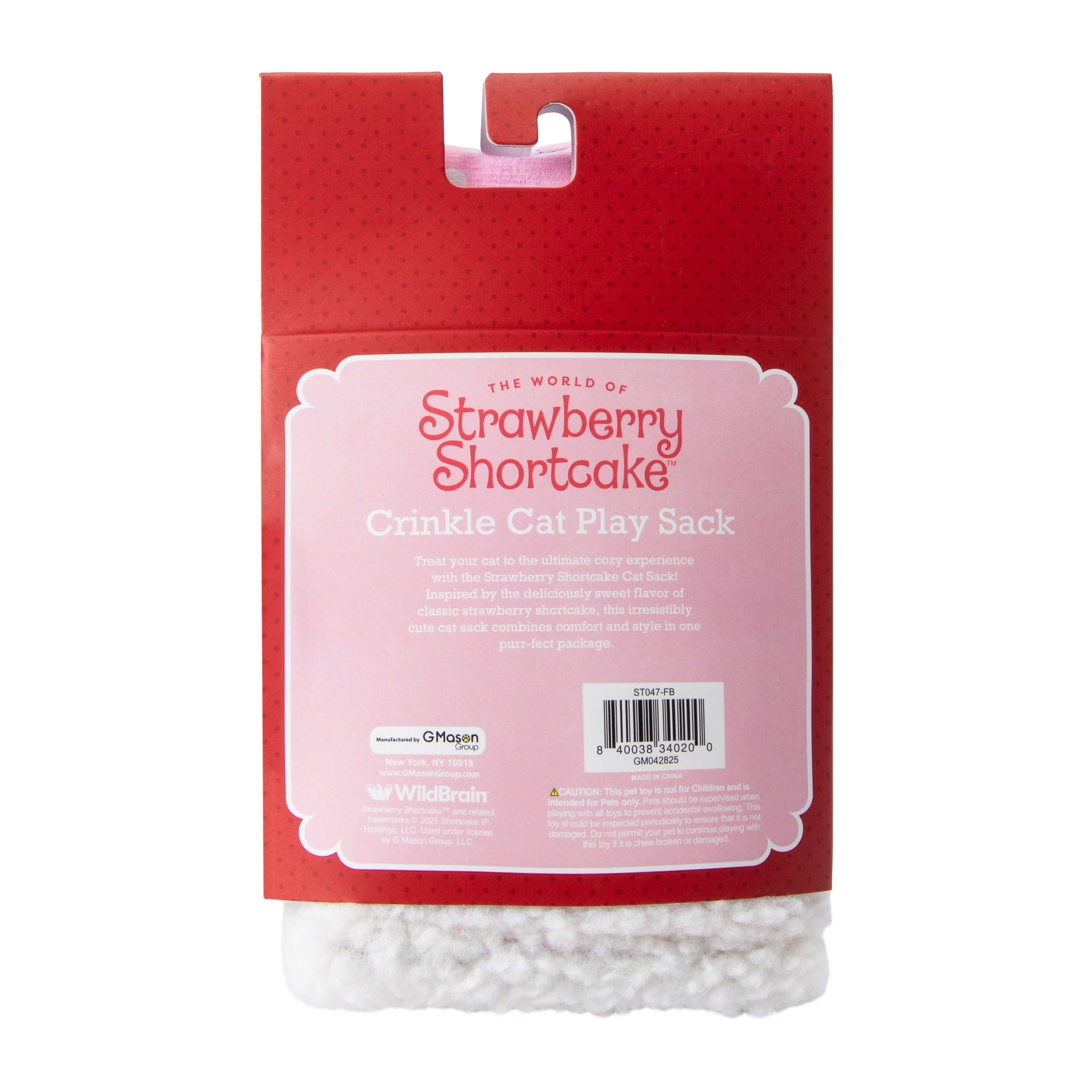 Strawberry Shortcake™ Crinkle Cat Play Sack