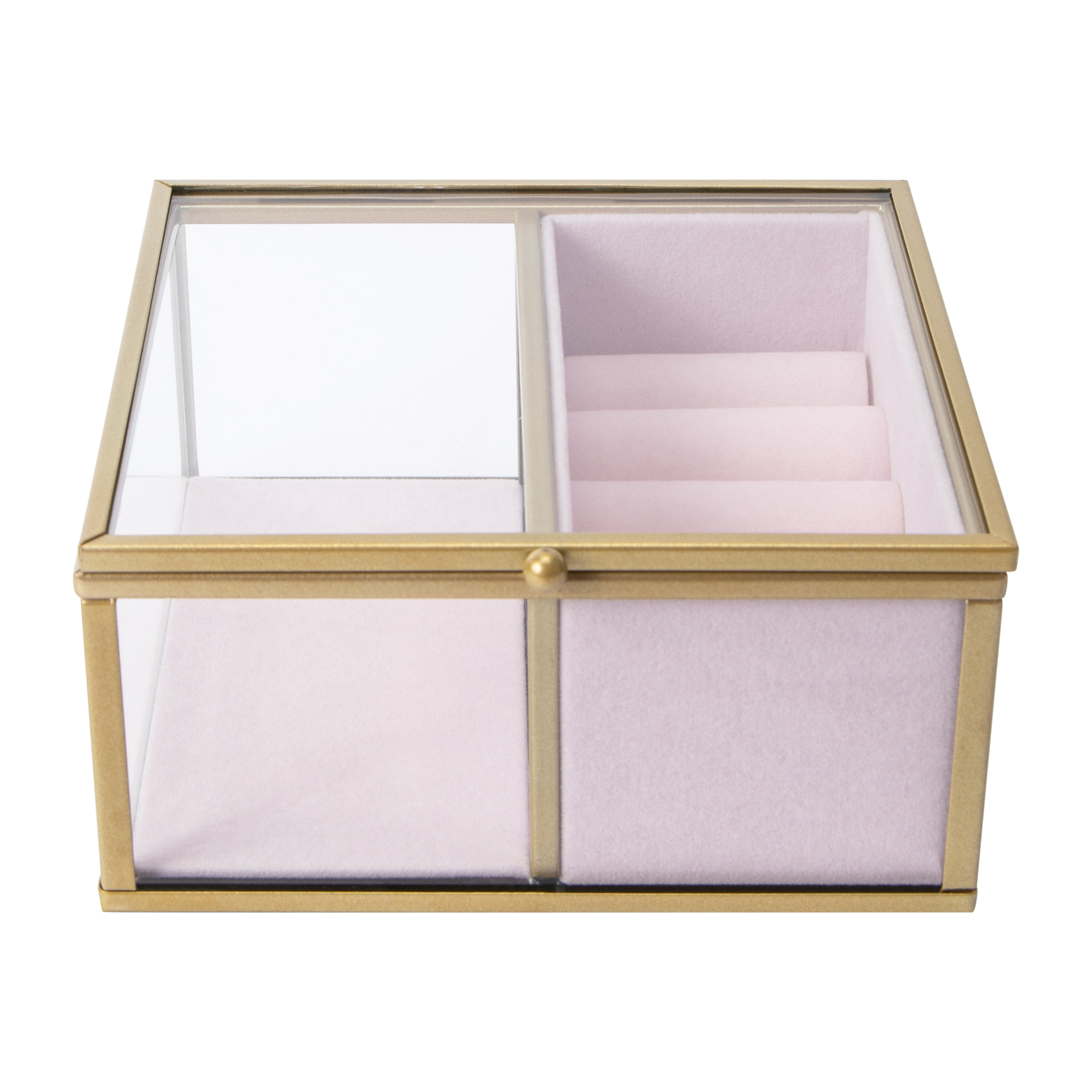 Glass Jewelry Box