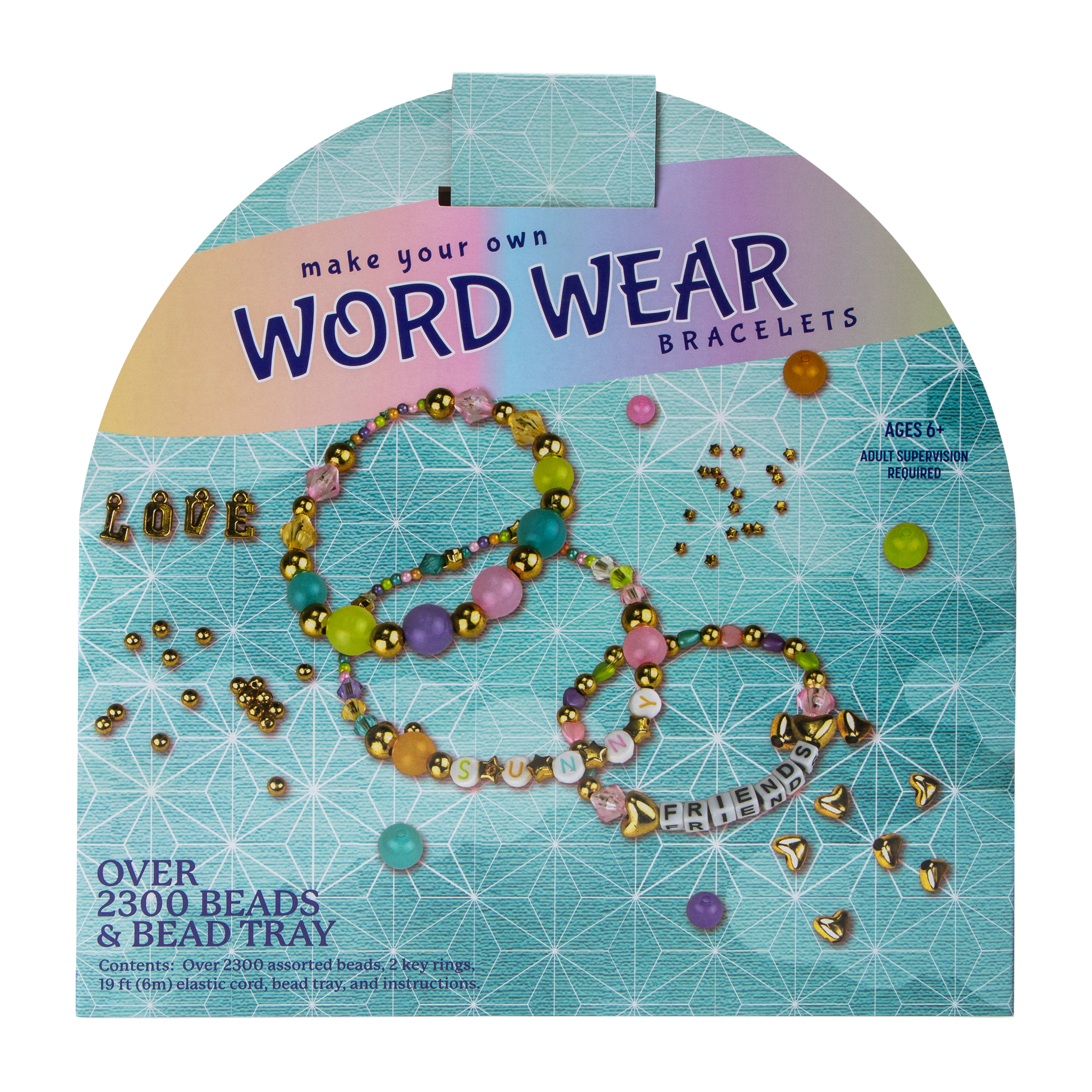 Make Your Own Word Wear Bracelets Set