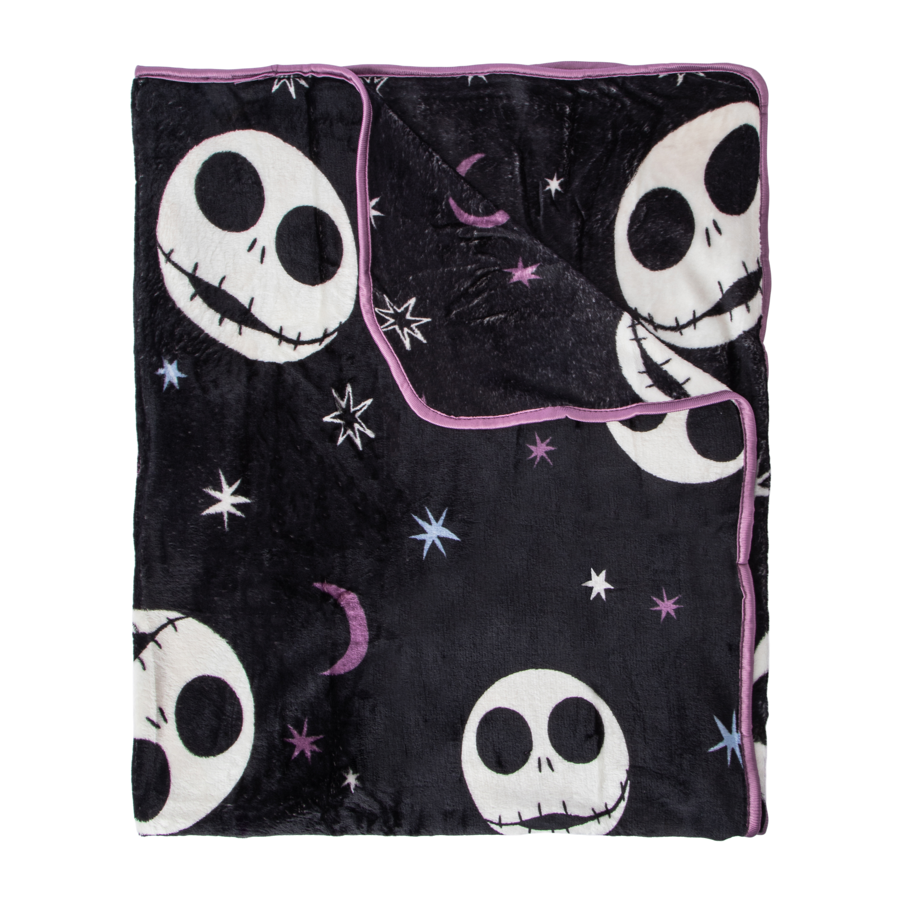 Disney Tim Burton's The Nightmare Before Christmas Travel Blanket 40inx50in