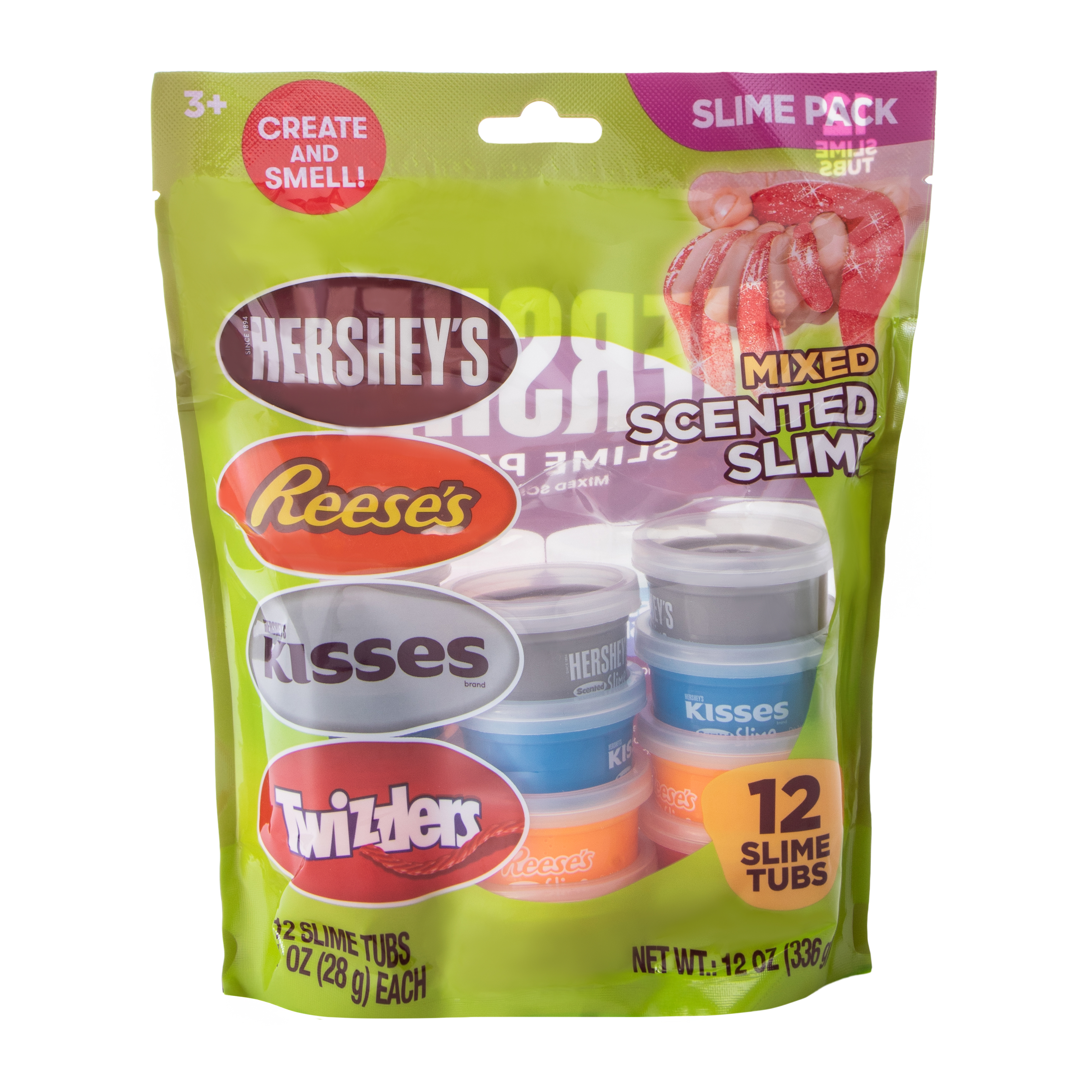 Assorted Chocolate Mixed Scented Slime Pack 12-Pack