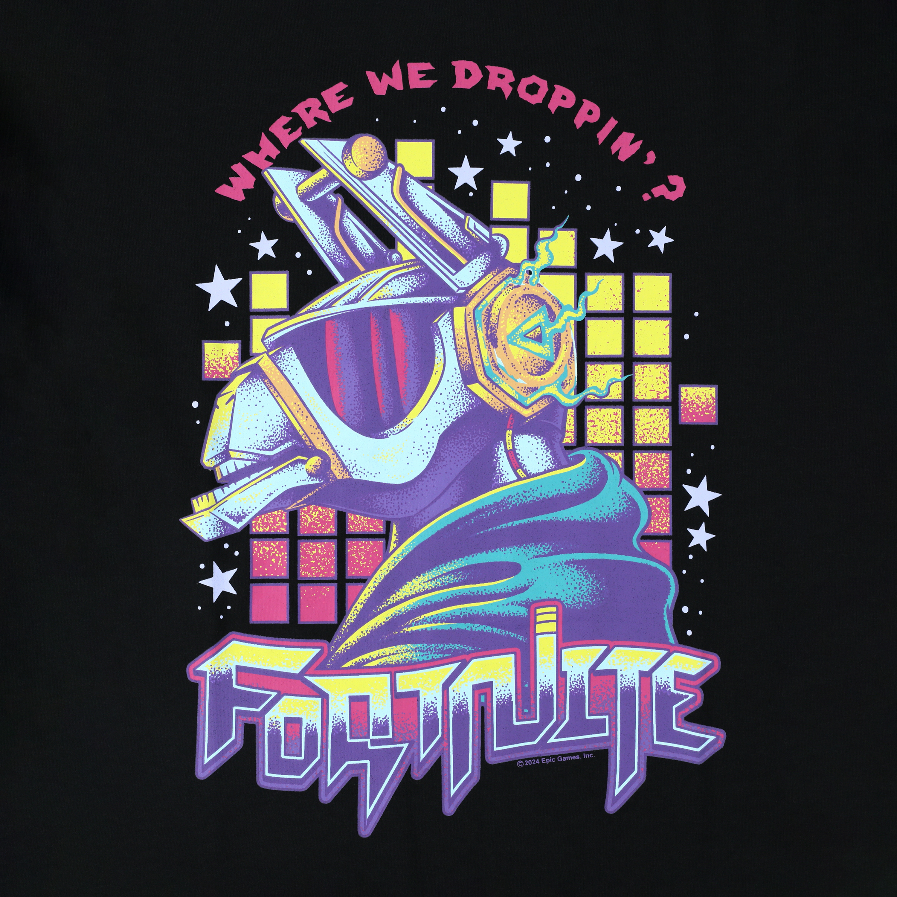 Fortnite Llama Where We Droppin' Graphic Tee