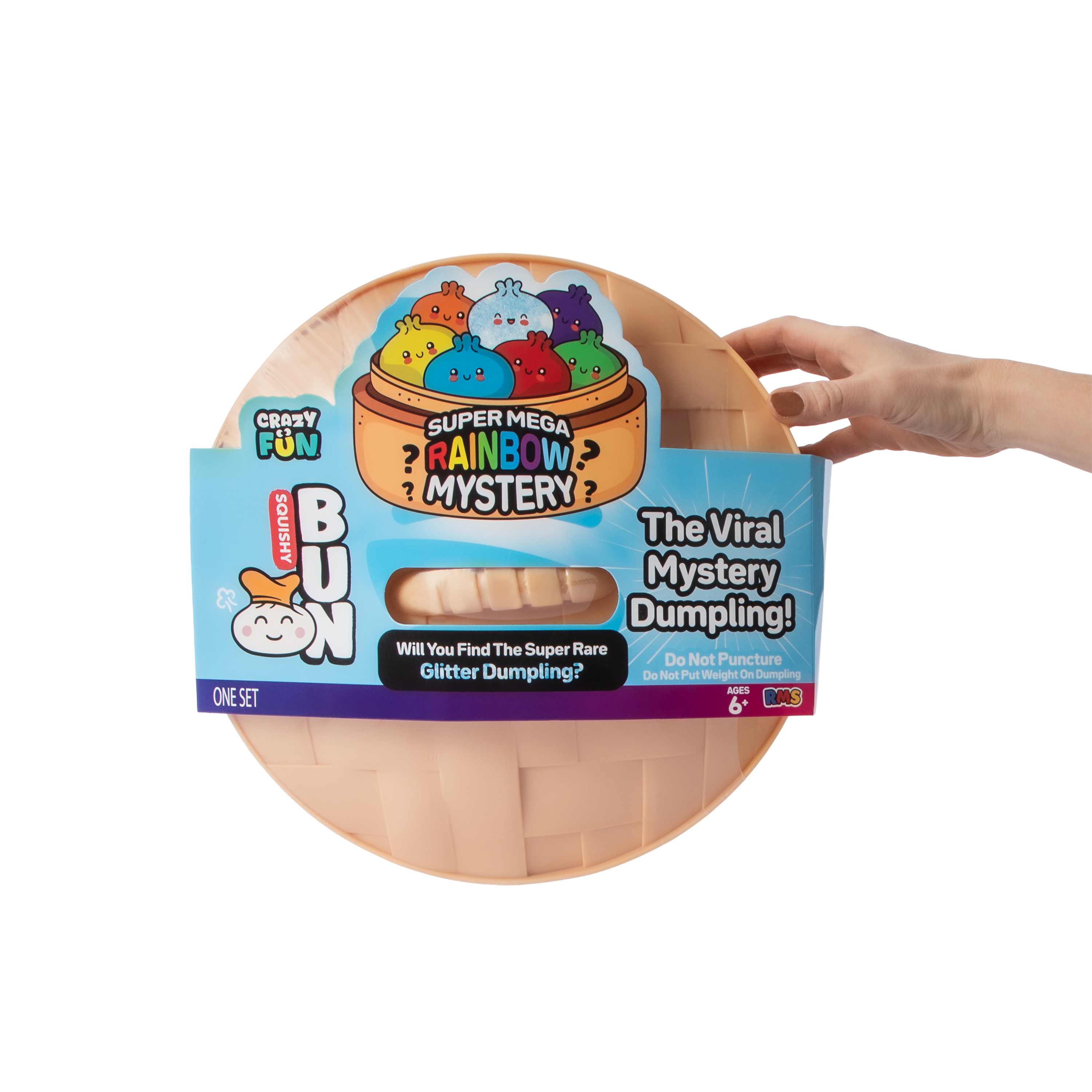Super Mega Rainbow Mystery Squishy Bun Set (Styles May Vary)