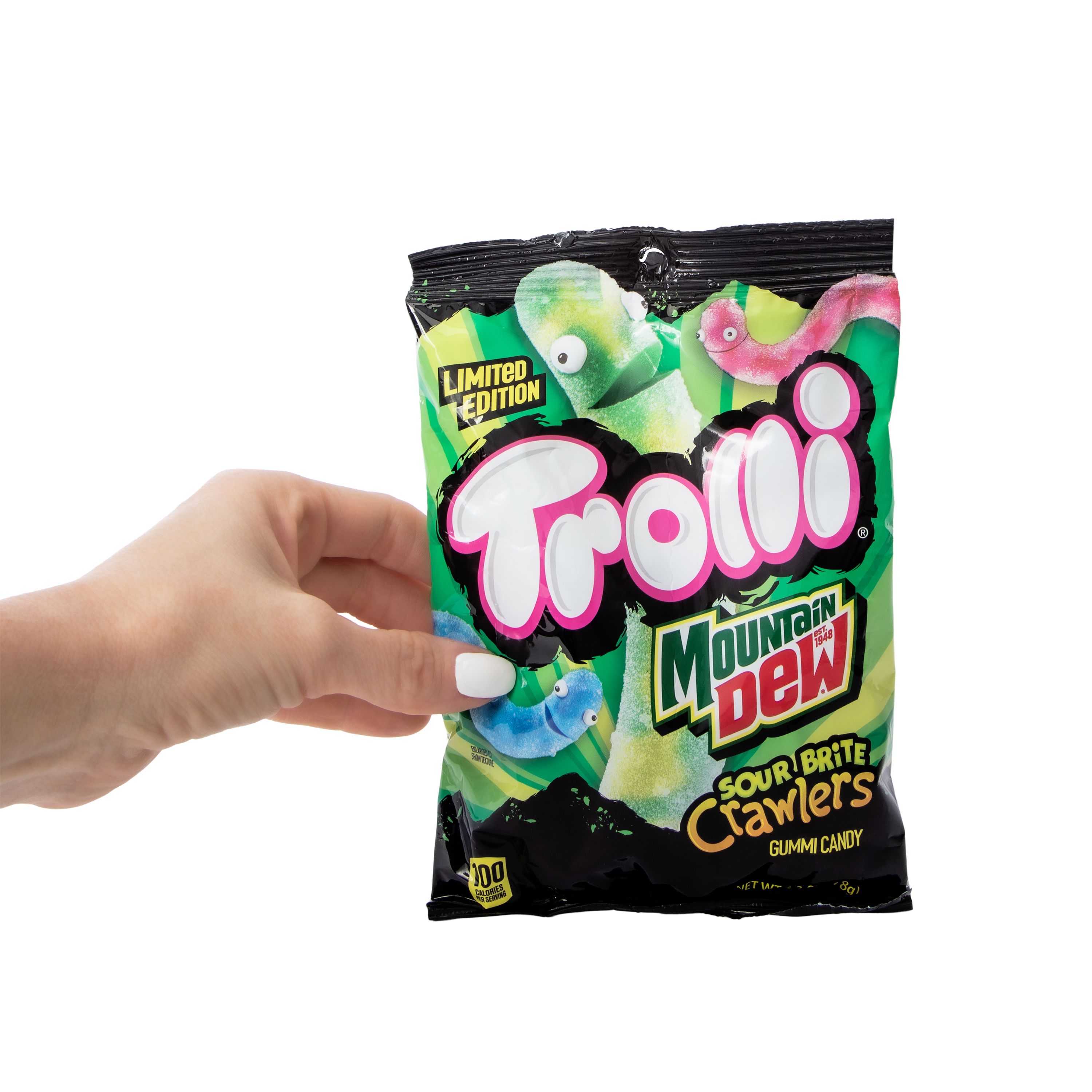 Trolli® Limited Edition Mountain Dew Sour Brite Crawlers Gummi