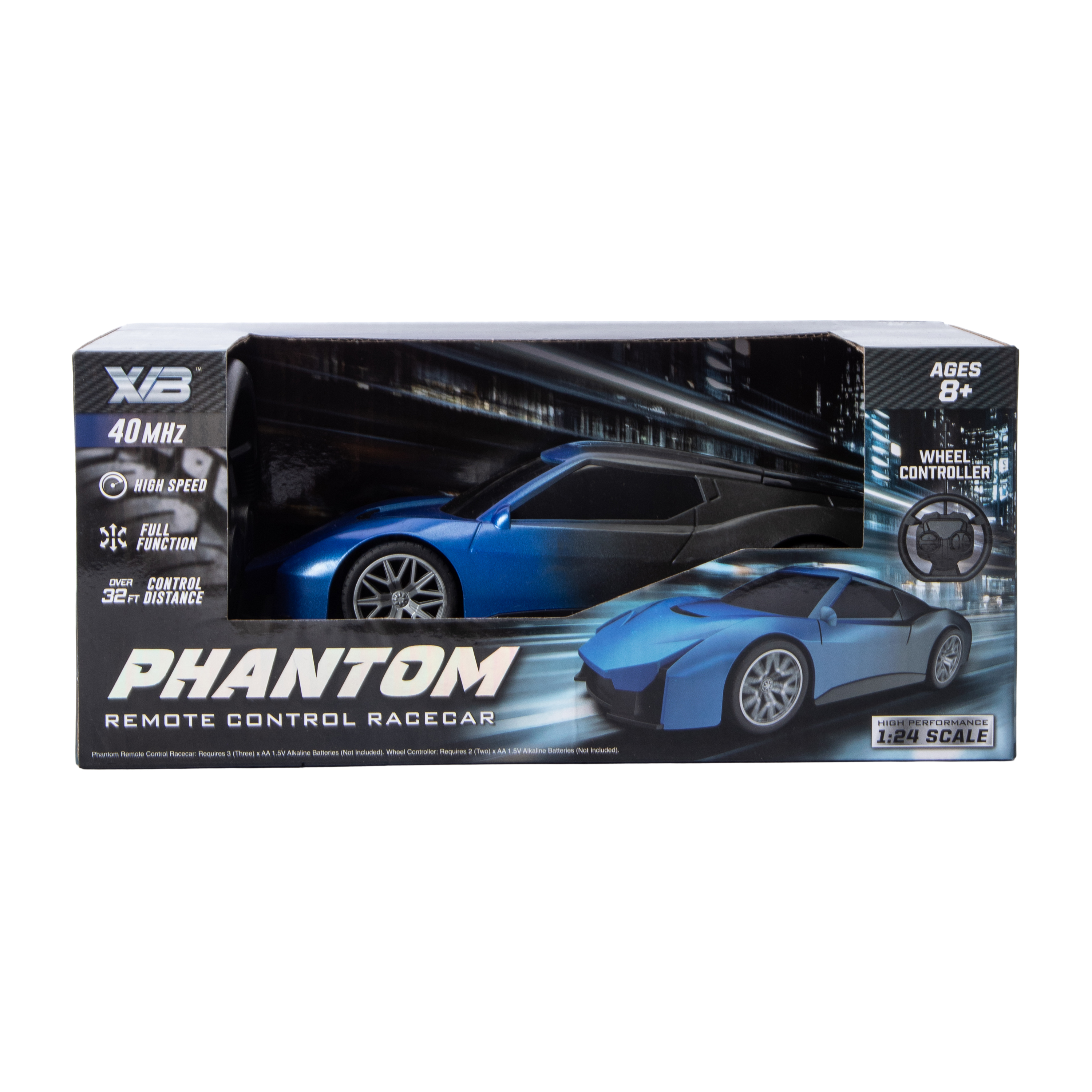 XVB™ Phantom Remote Control Racecar 1:24