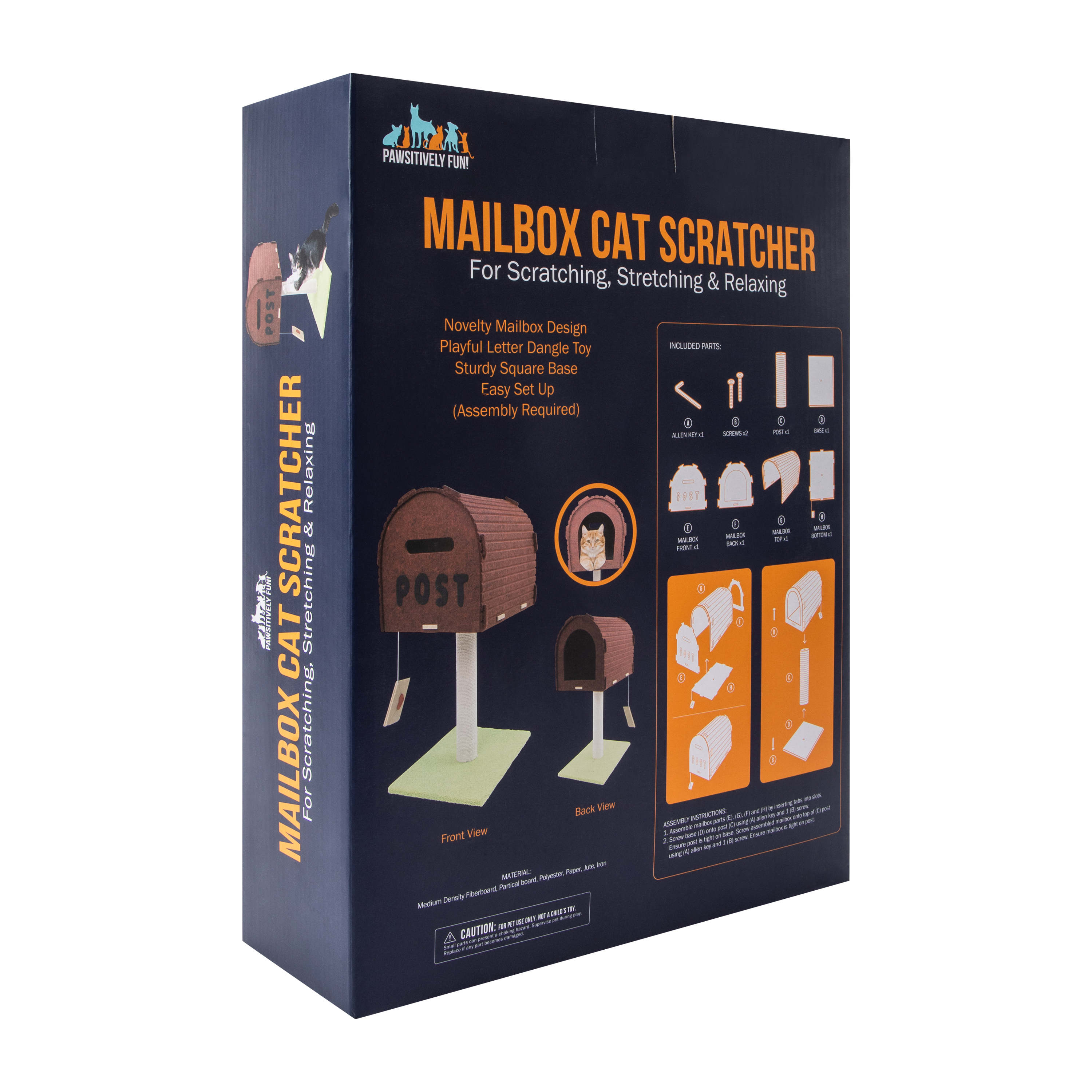 Mailbox Cat Scratcher