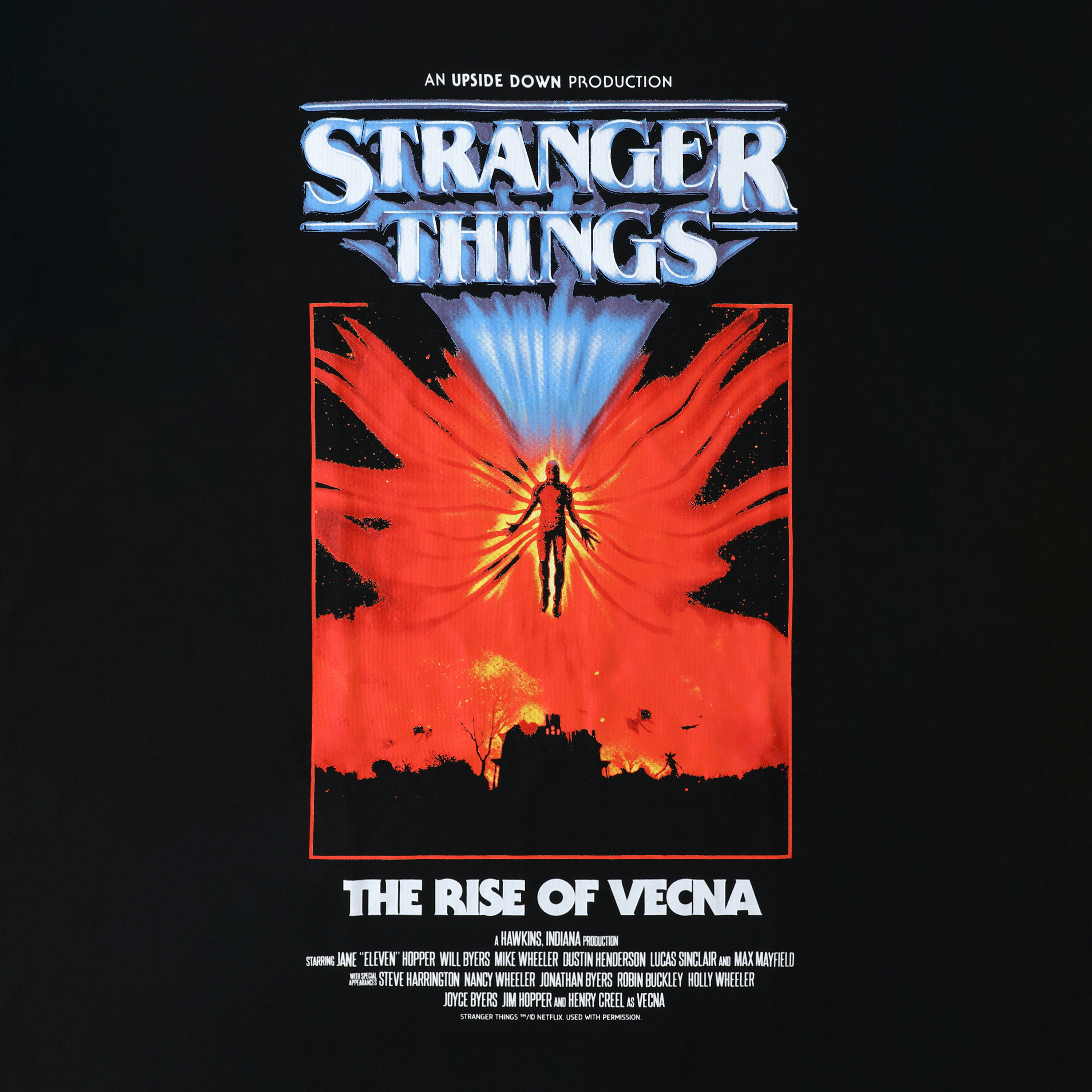 Stranger Things The Rise Of Vecna Graphic Tee