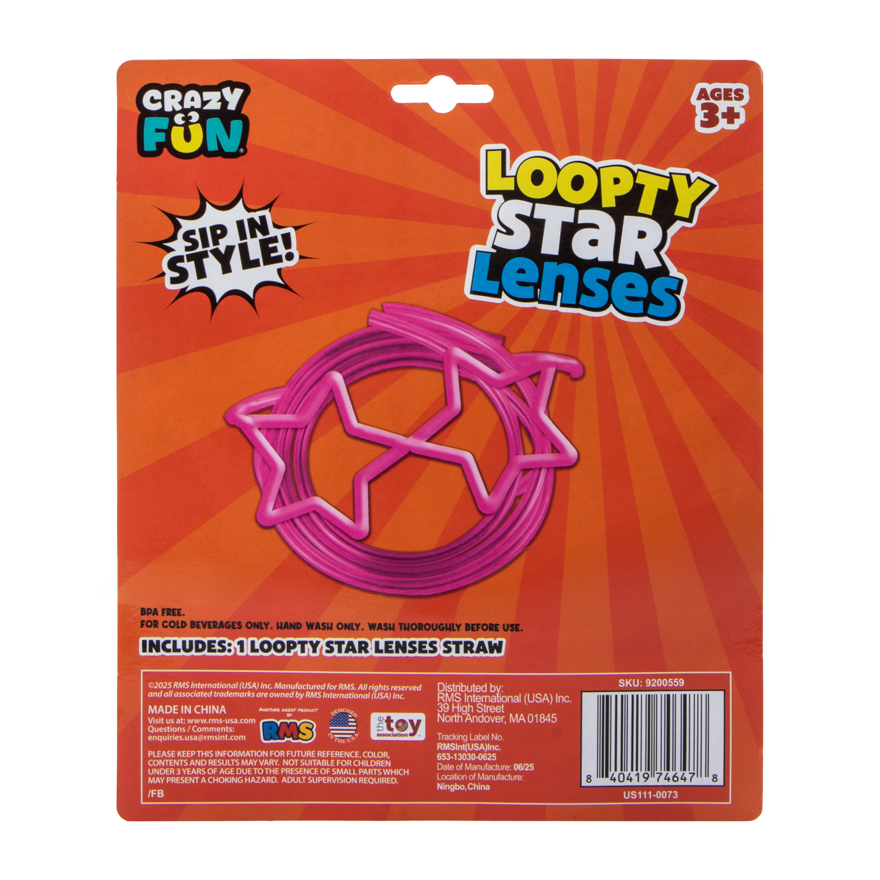 Crazy Fun® Loopty Star Lenses Set