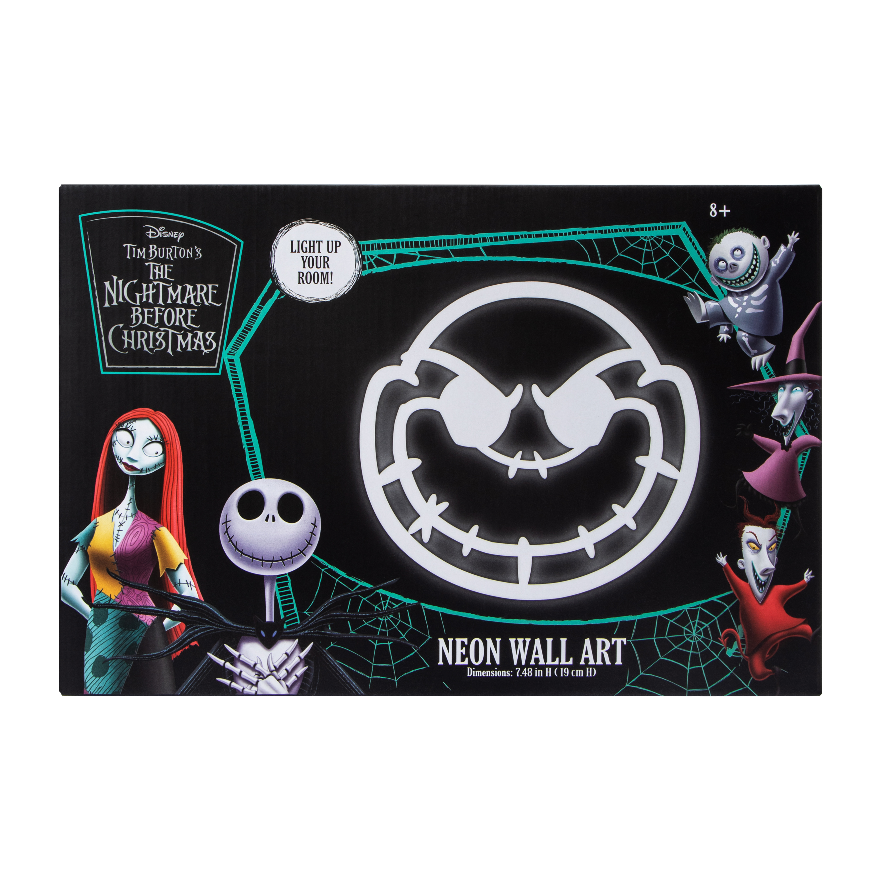 Disney Tim Burton's The Nightmare Before Christmas Neon Wall Art