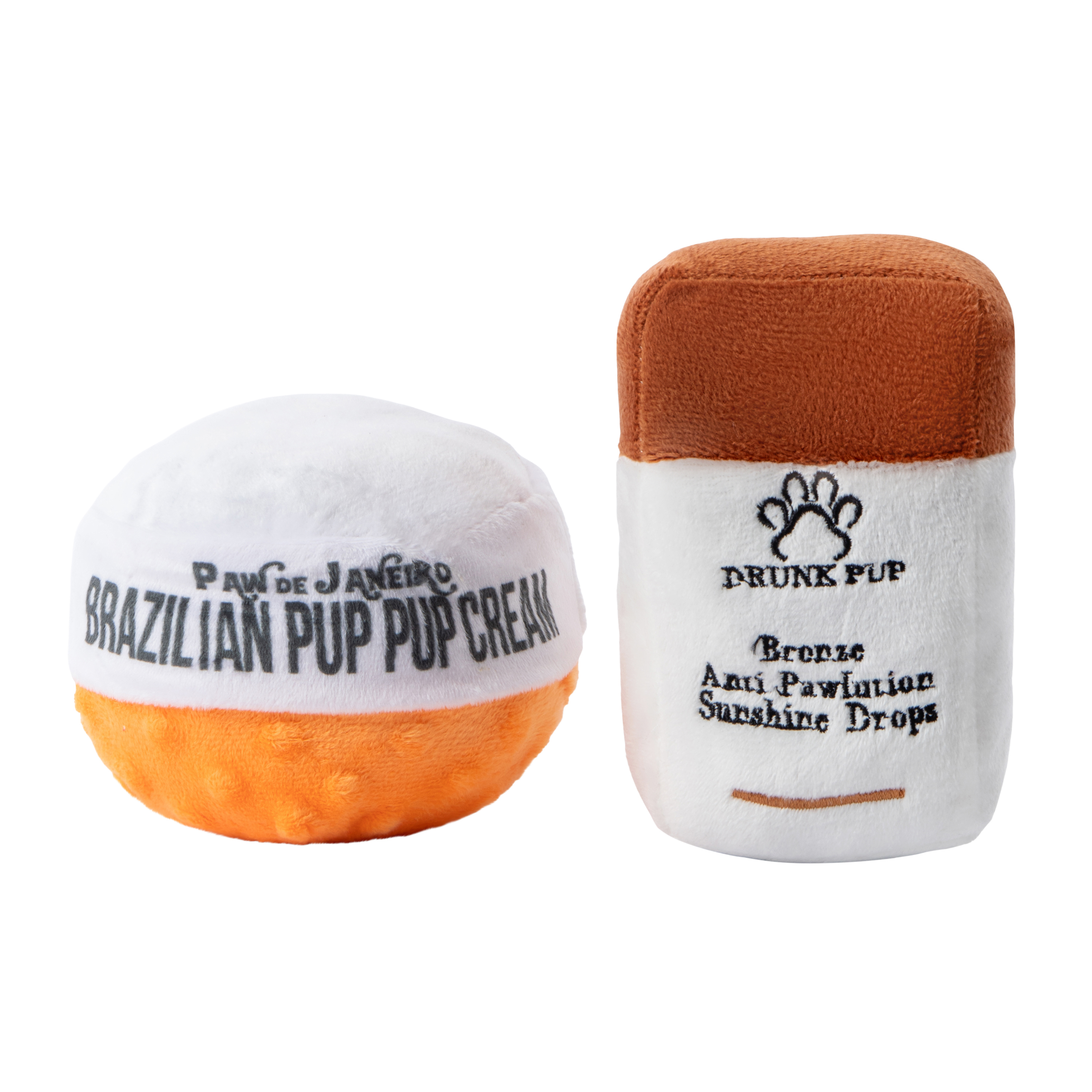 Luxuriez Plush Dog Toys 2-Pack