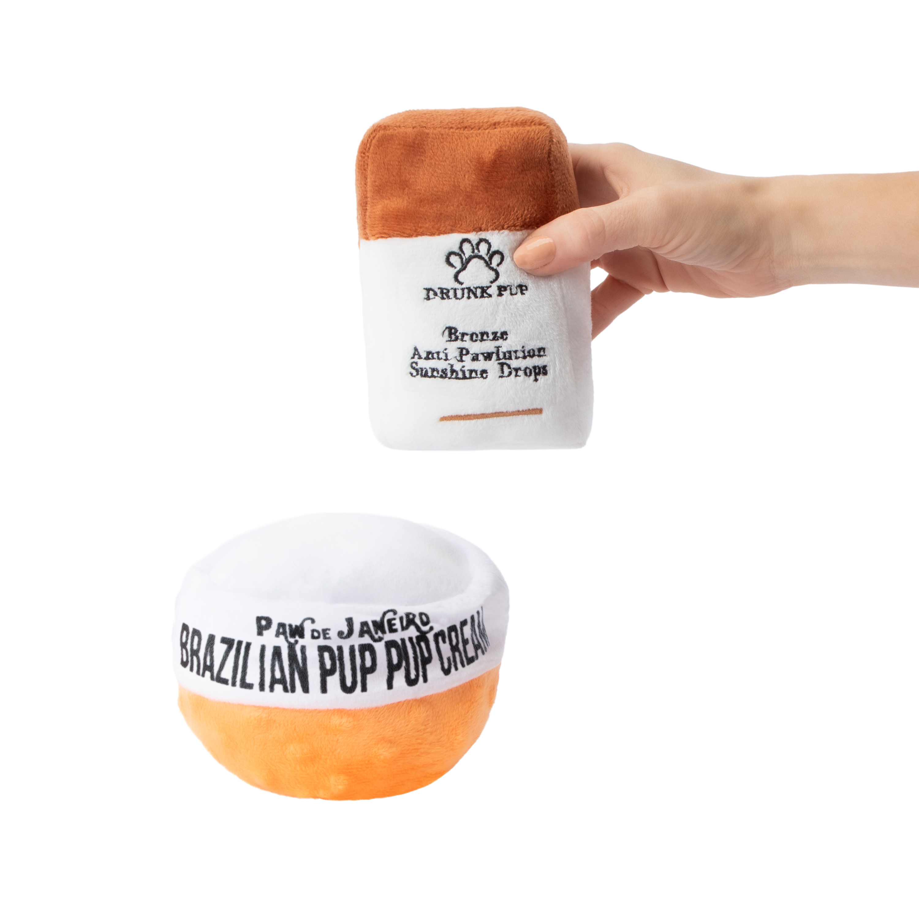 Luxuriez Plush Dog Toys 2-Pack