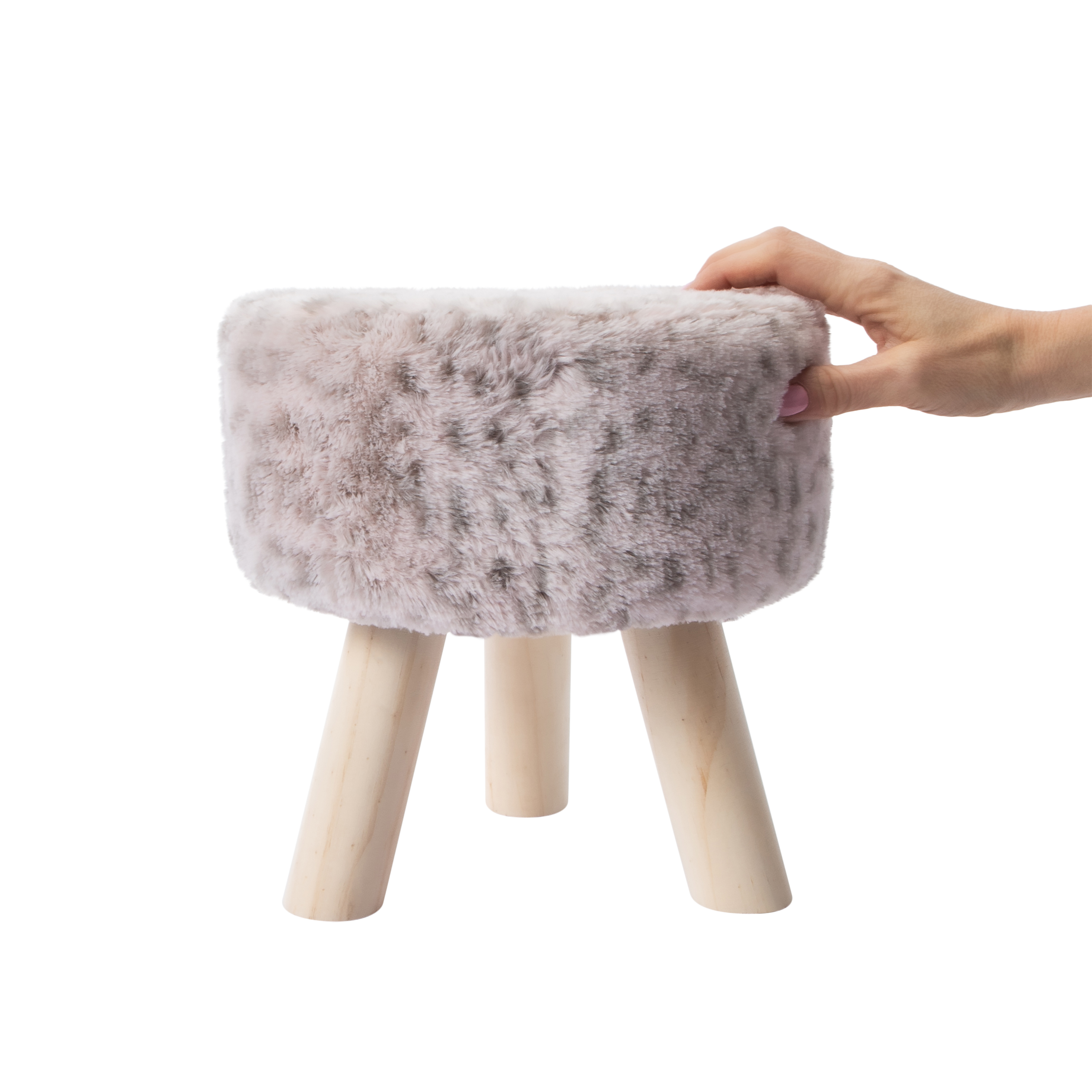 Plush Foot Stool
